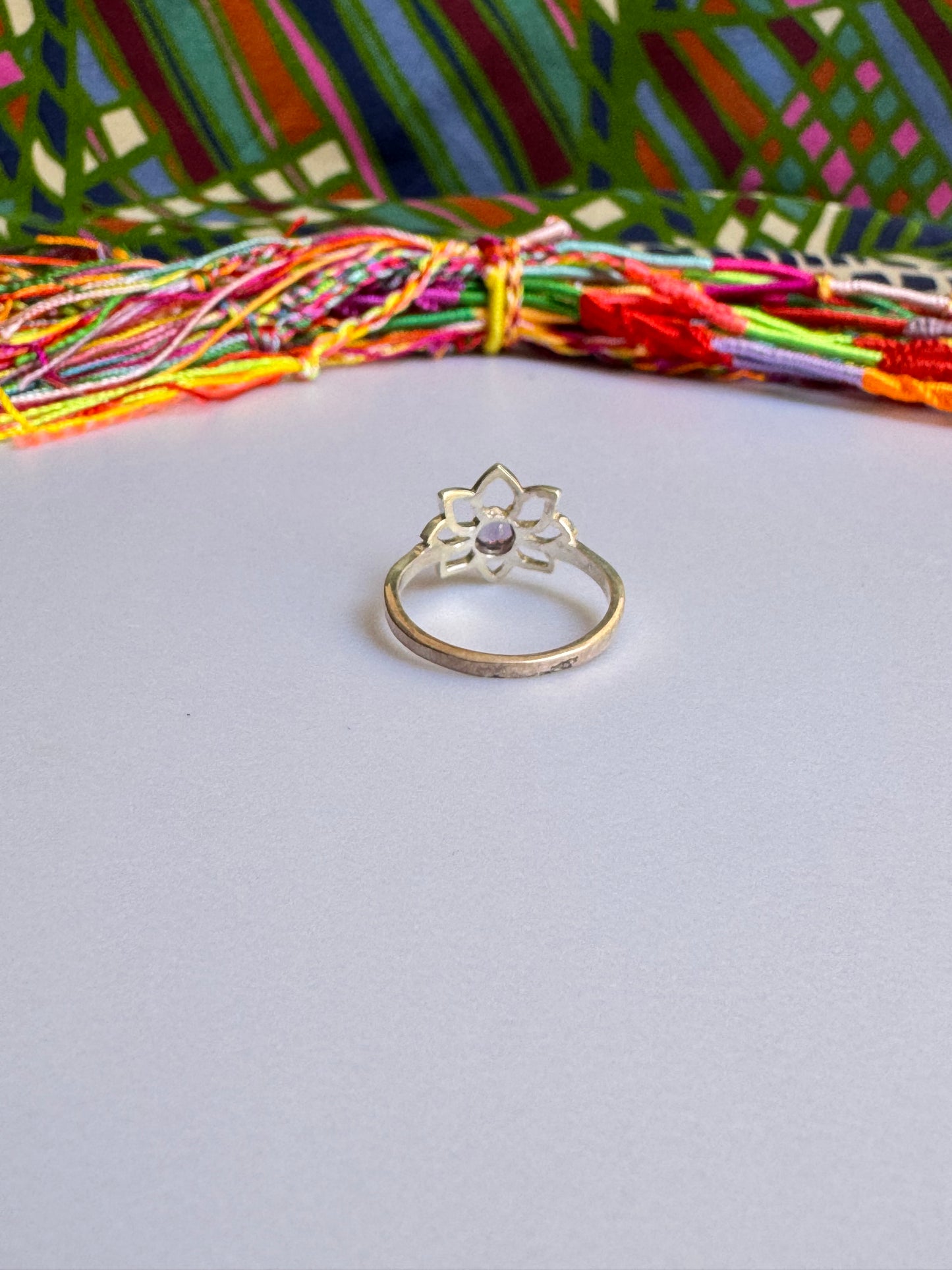 Amethyst-Silberring Größe 17 – X37