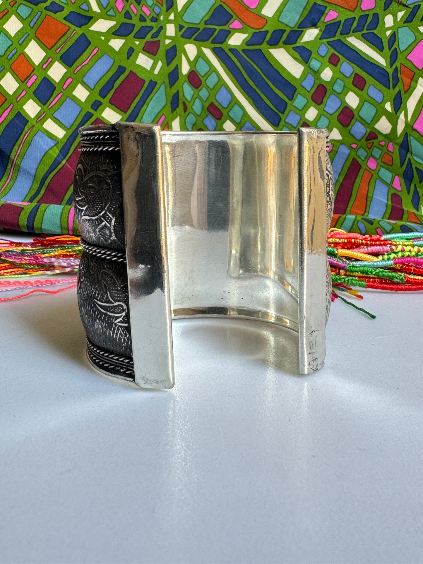 Gold bangle bracelet