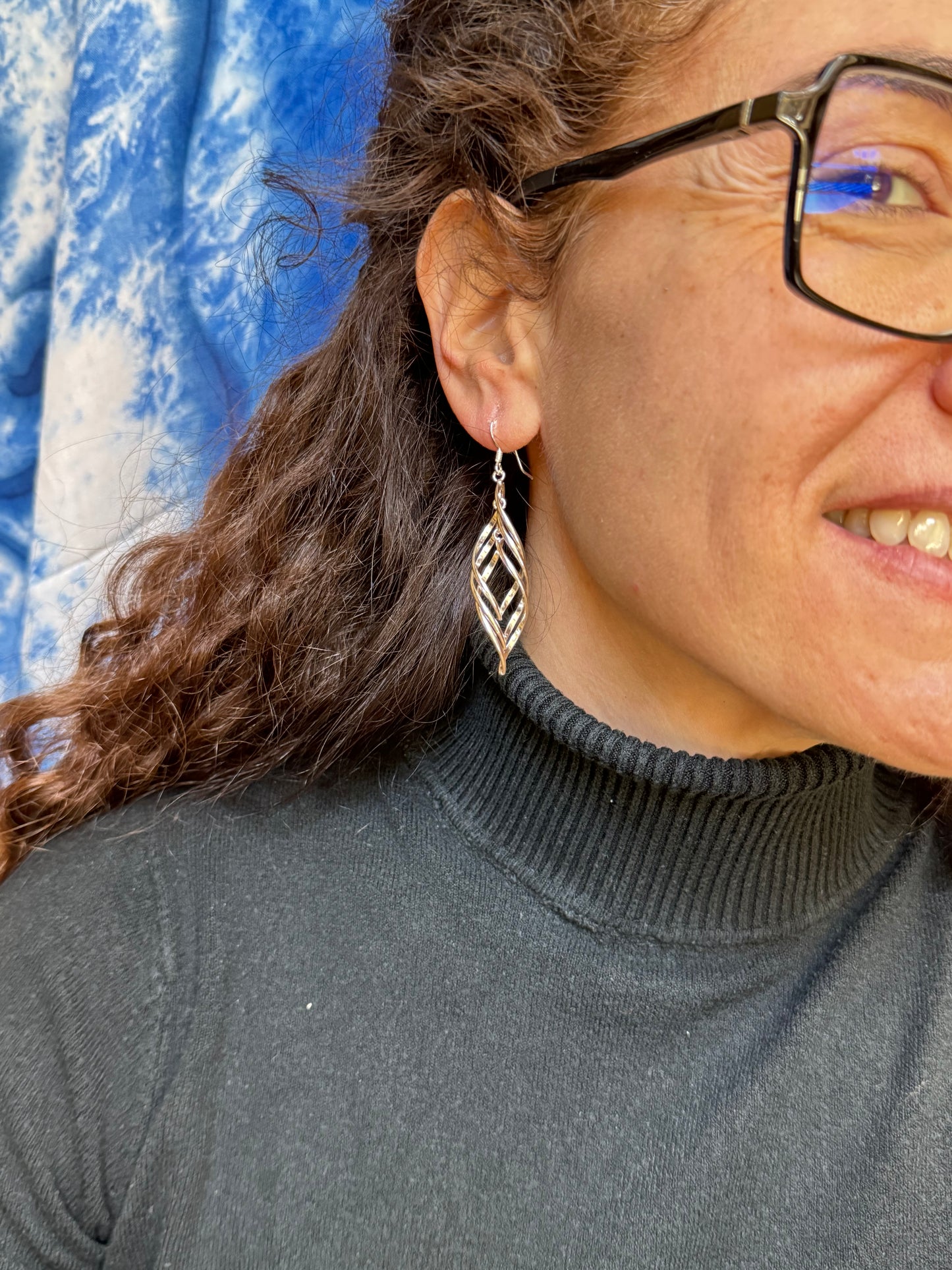 925 T8 silver earrings