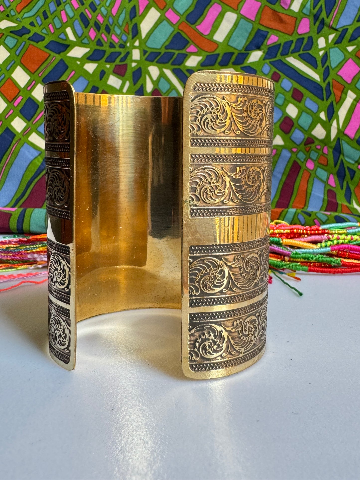 Bracciale bangle dorato 1