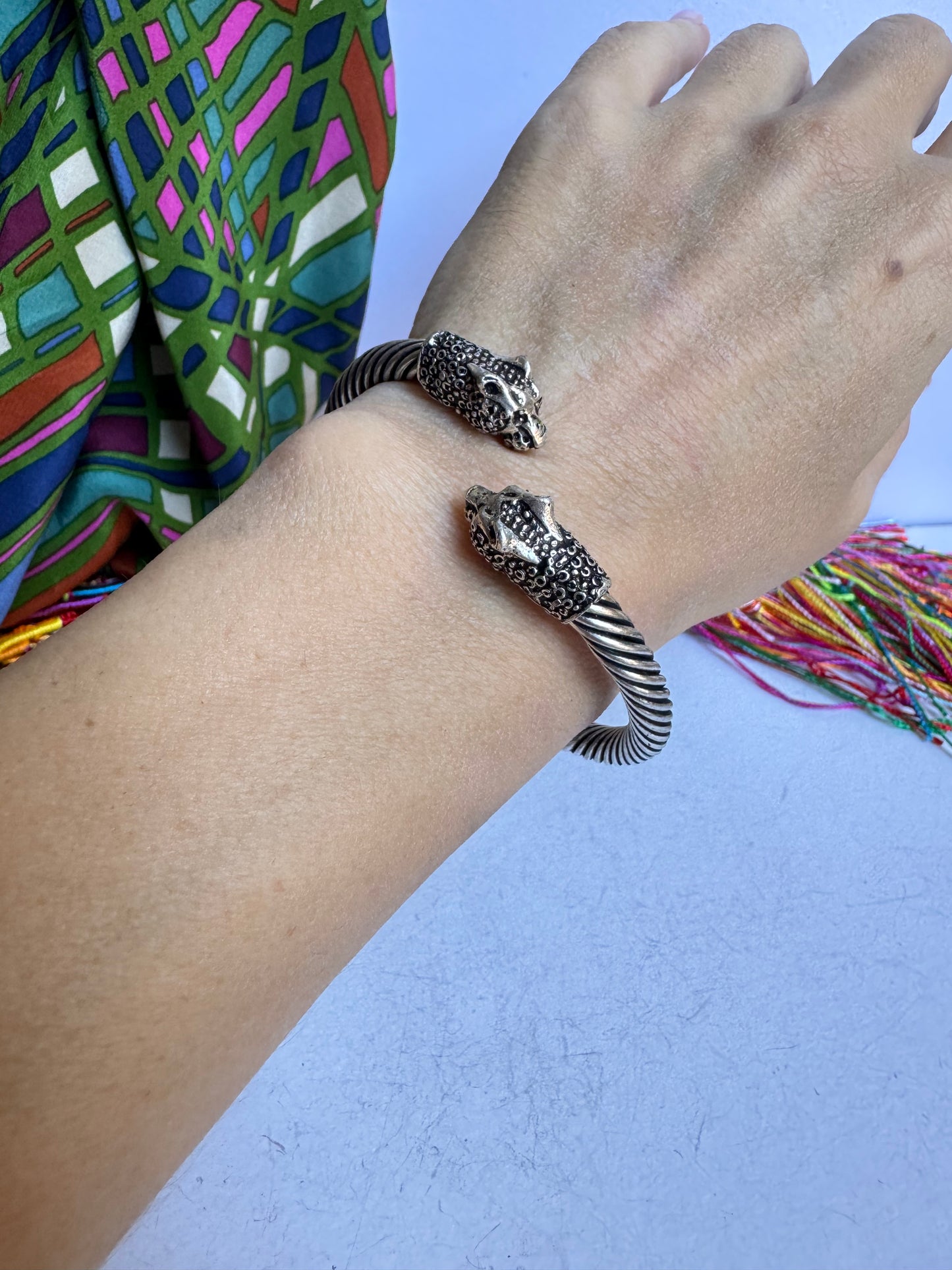 Bracciale boho argentato