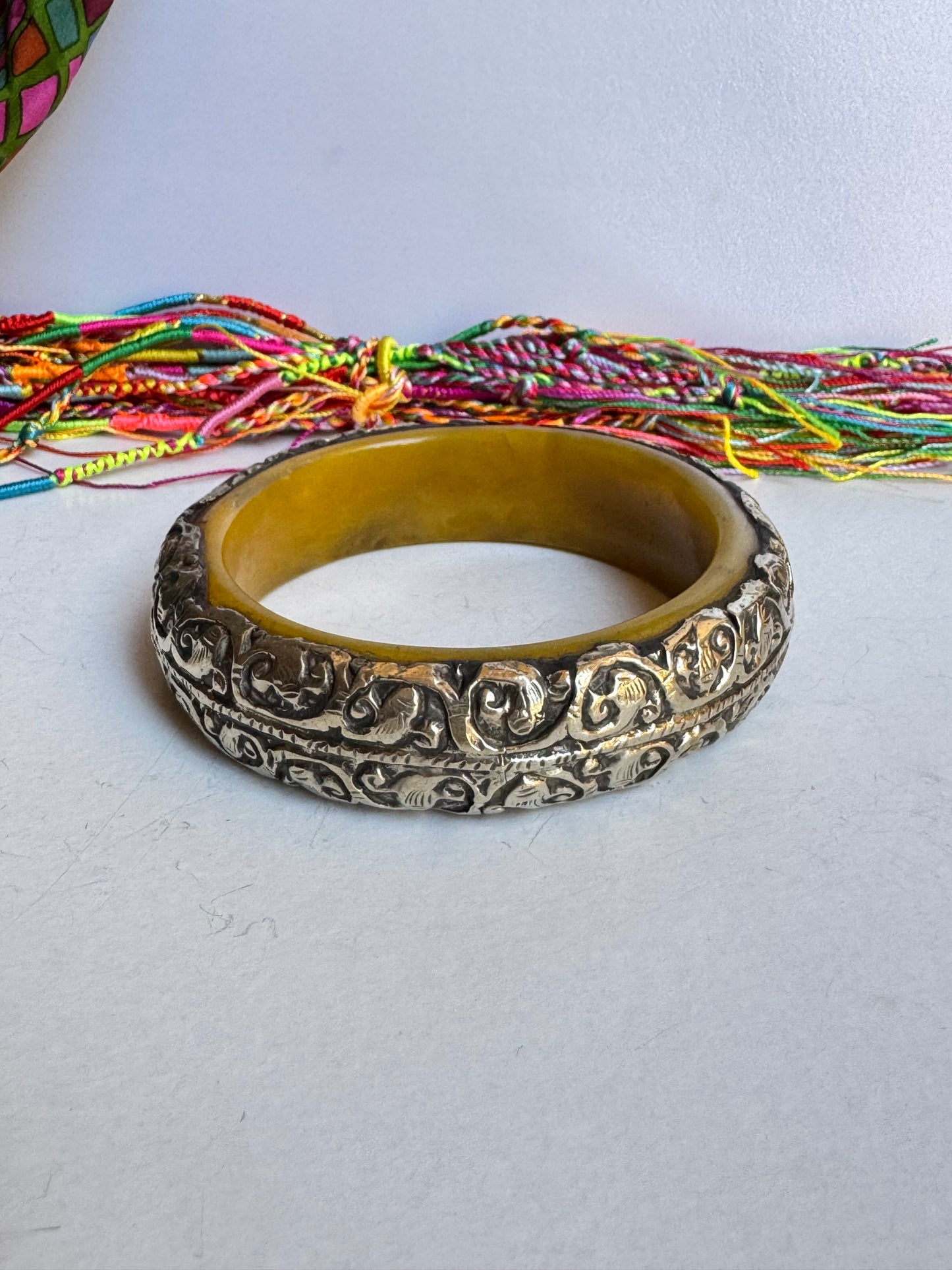 Bracciale bangle argentato