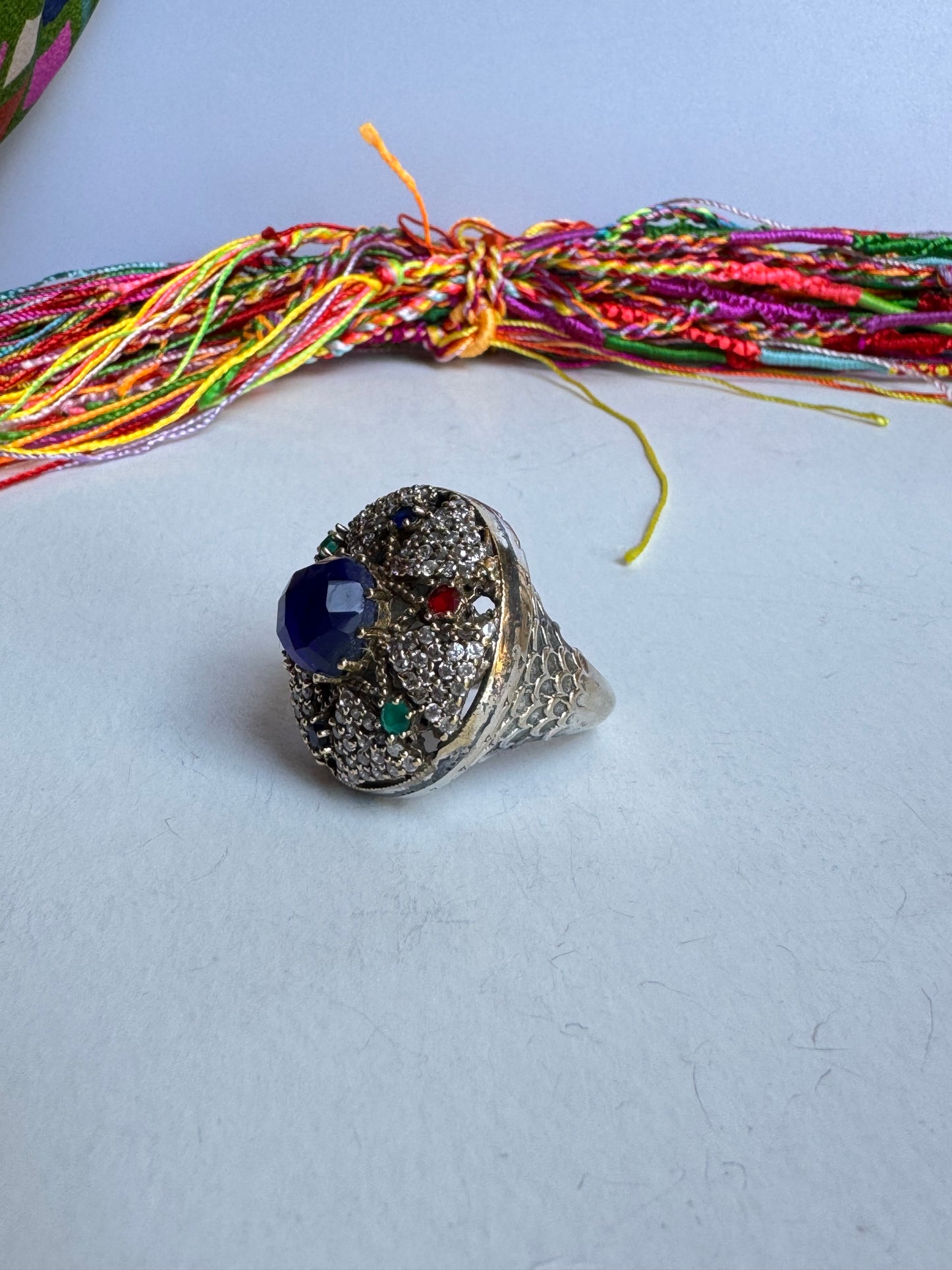 Anello design vintage misura 21