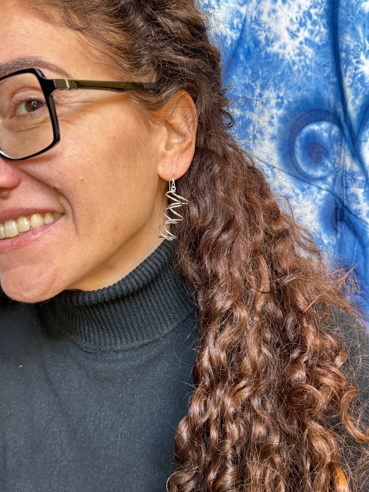 925 T4 silver earrings