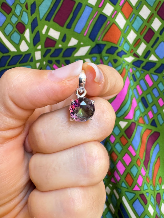 925 Silber Mystic Stone Anhänger F25