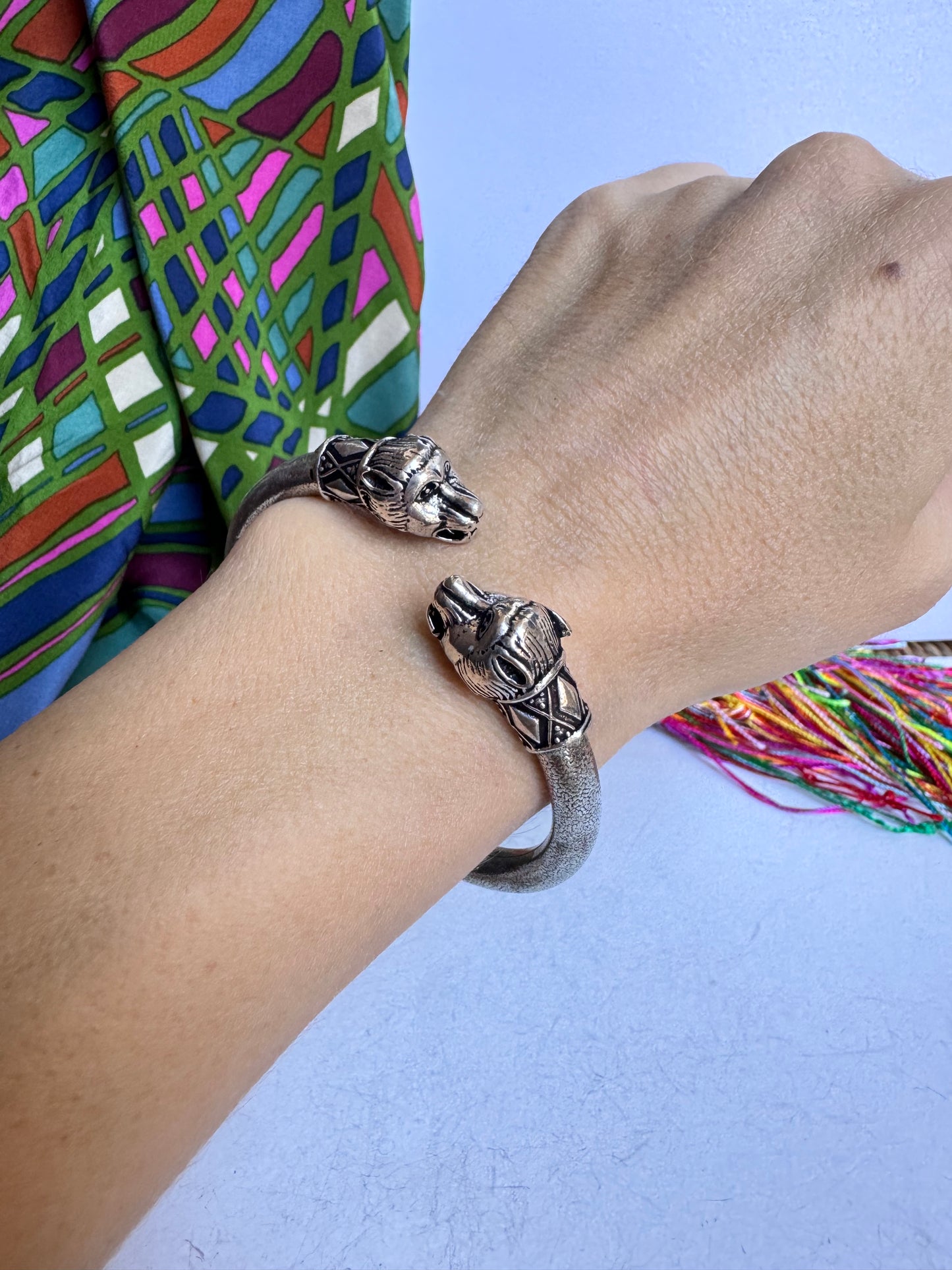 Bracciale boho argentato