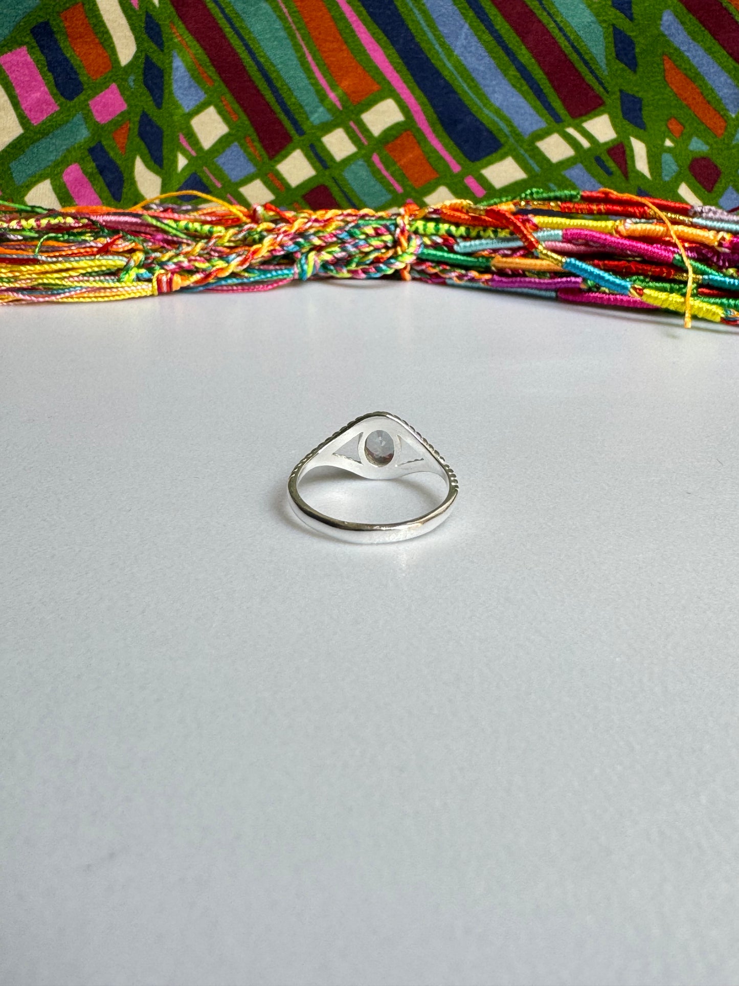 Mystic Stone E45 Silberring