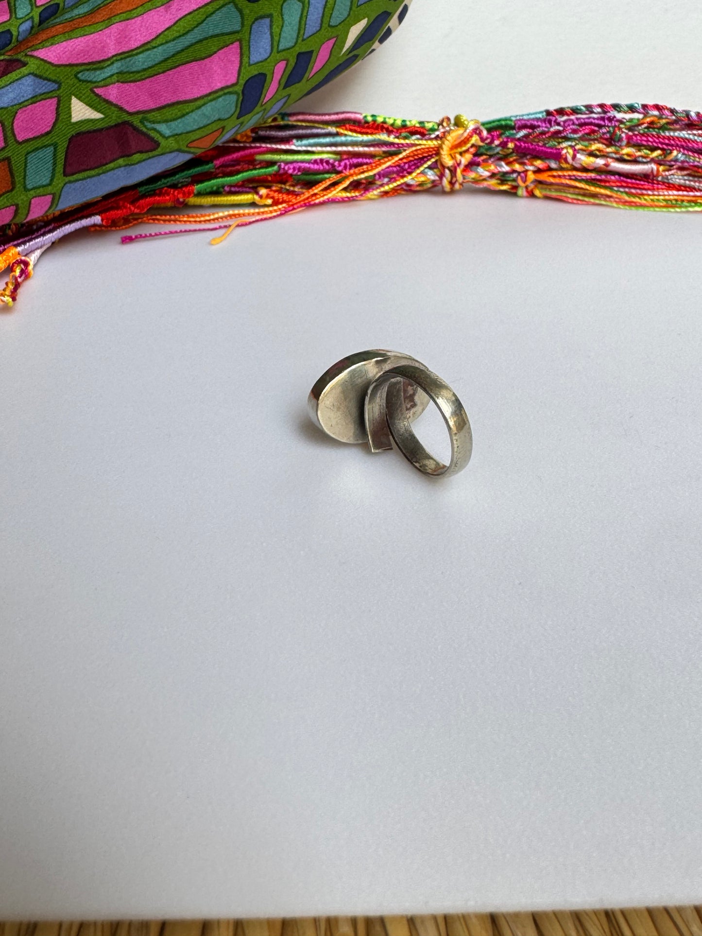 Anello nepalese mosaico