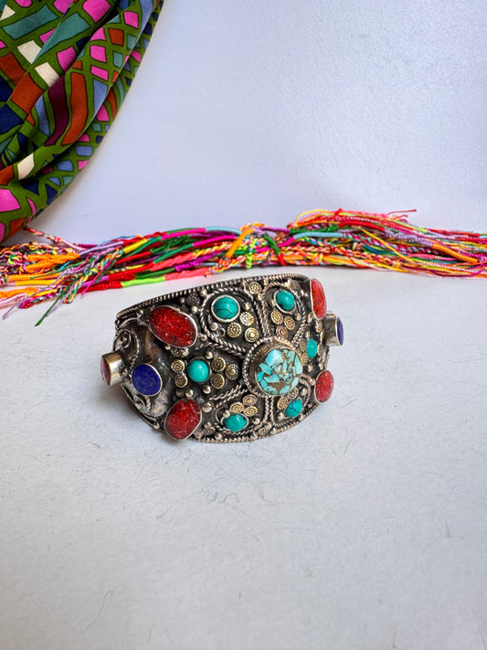 Bracciale rigido nepalese vintage