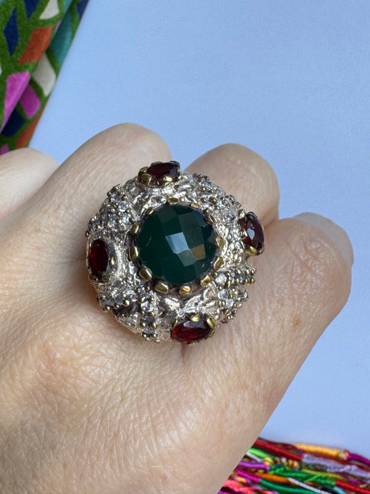 Anello design vintage misura 14