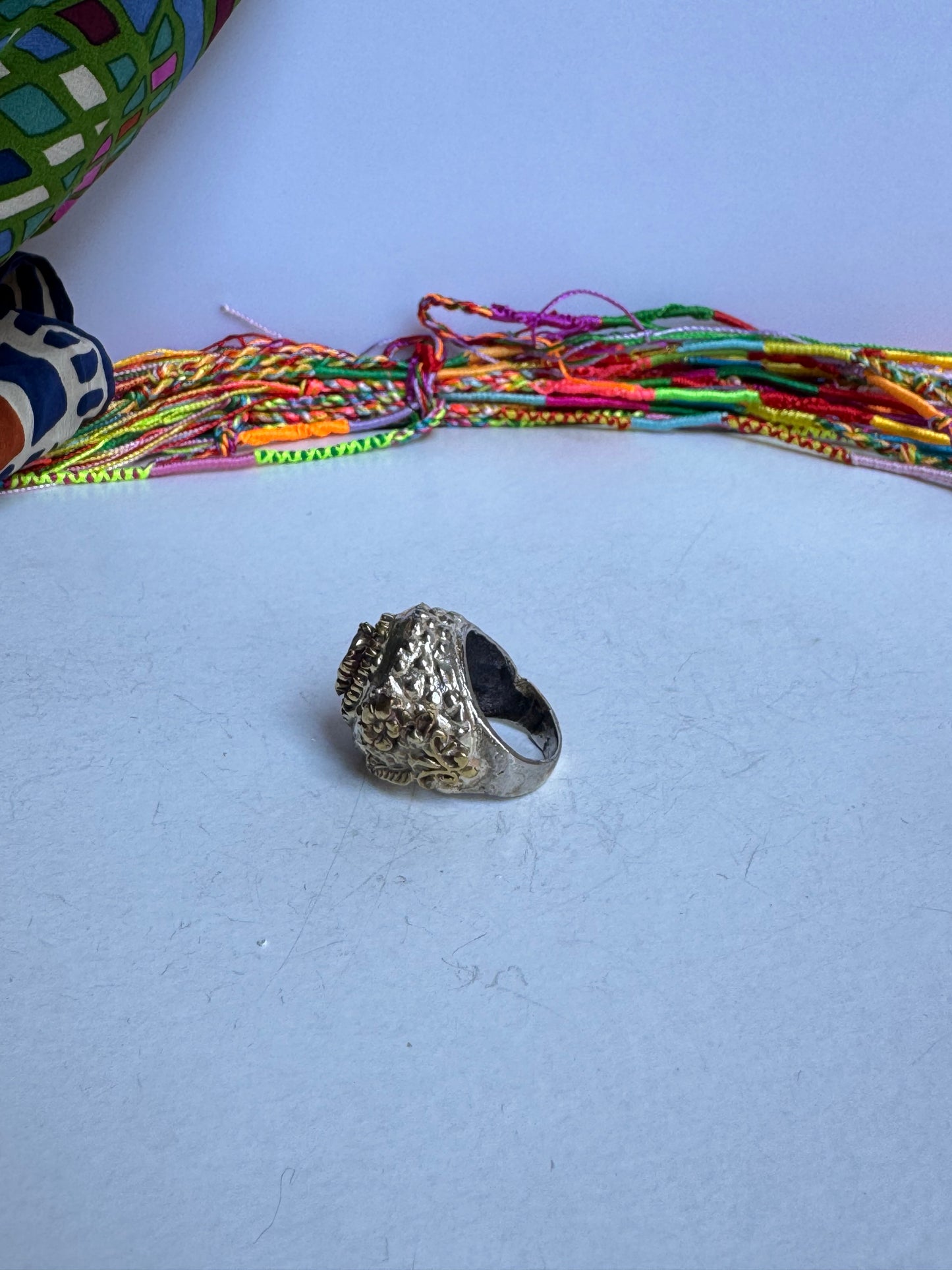 Anello design vintage misura 18