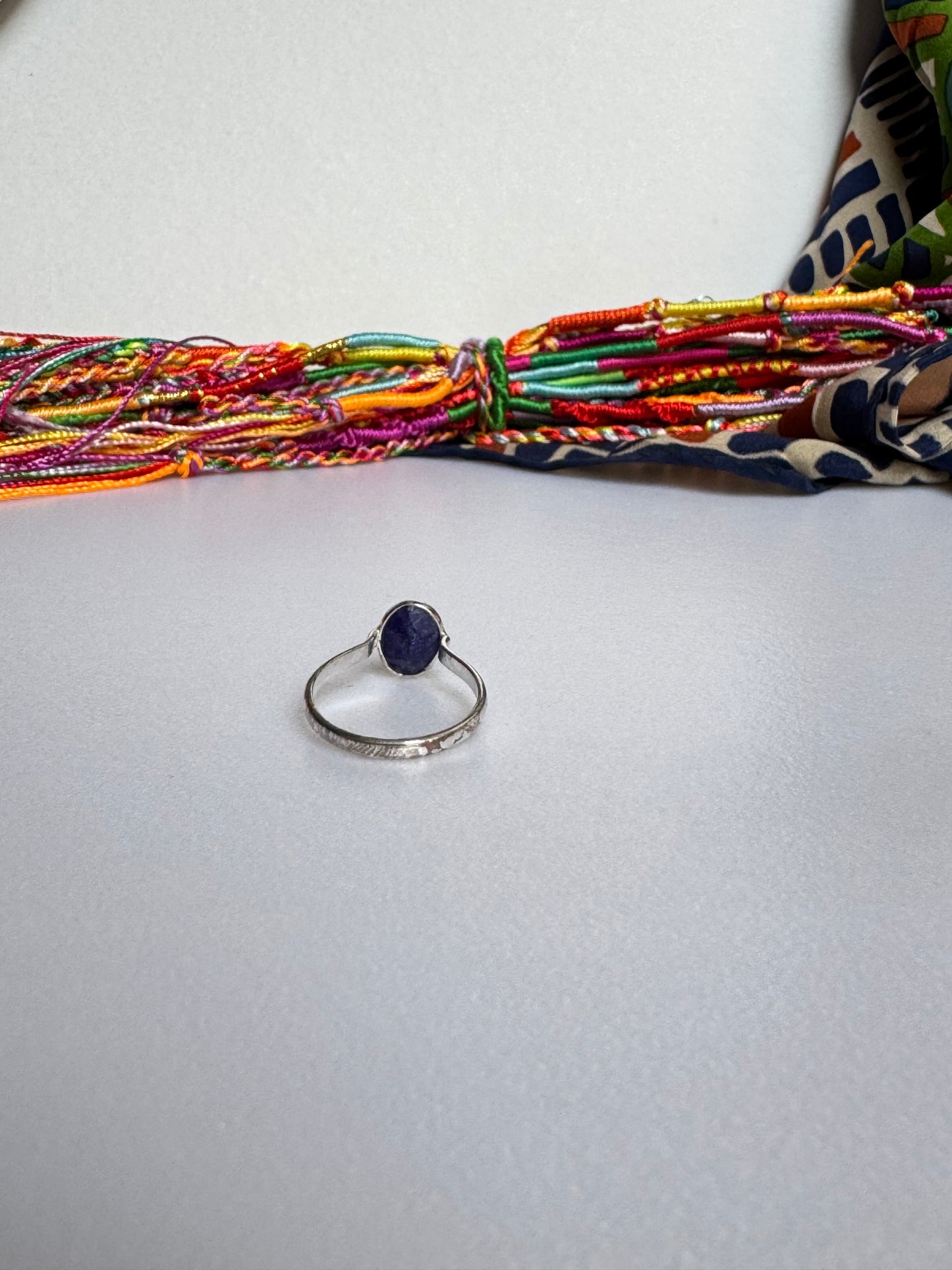 Anello argento925 lapislazzuli misura 11-