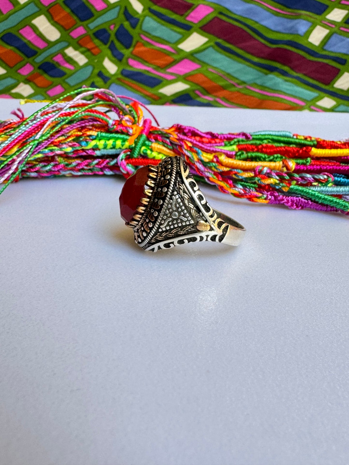 Karneol-Silberring T61