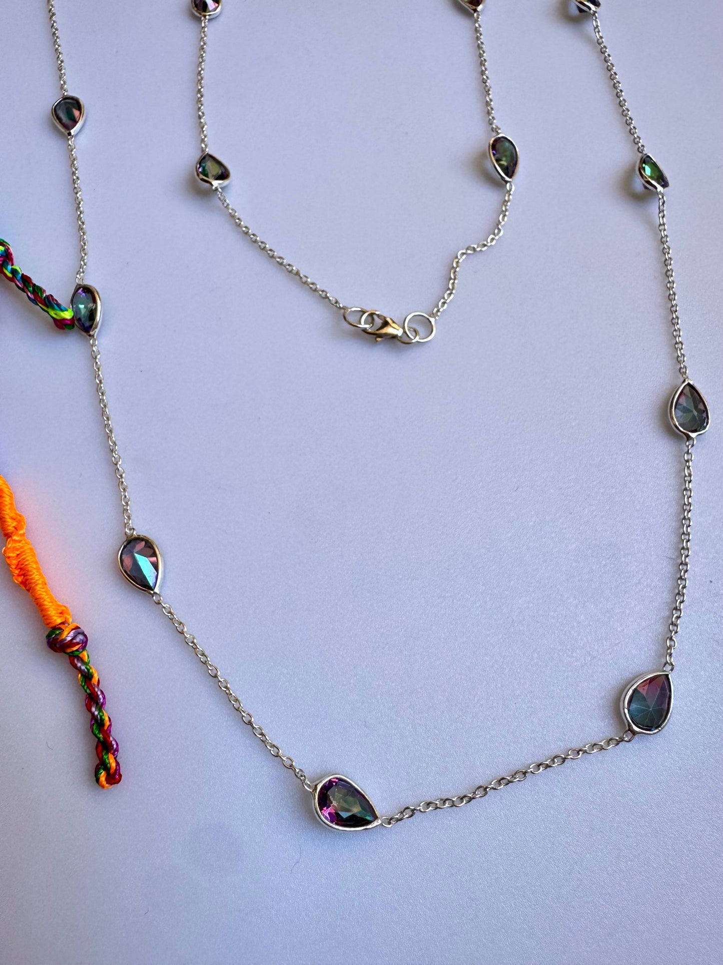 Collana argento 925 mystic stone 1 MY