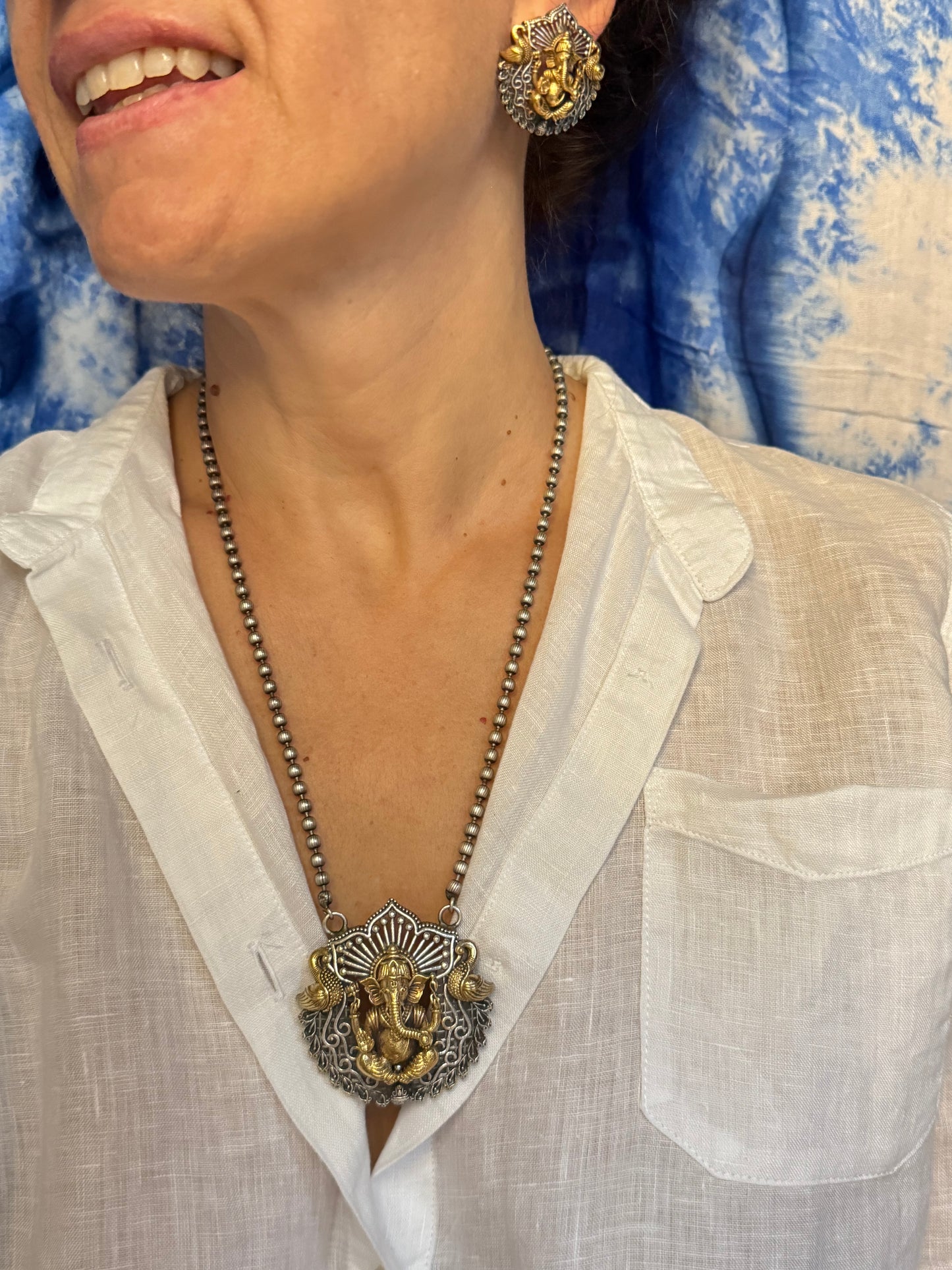 Set di Gioielli Tradizionale Indiano Ganesha