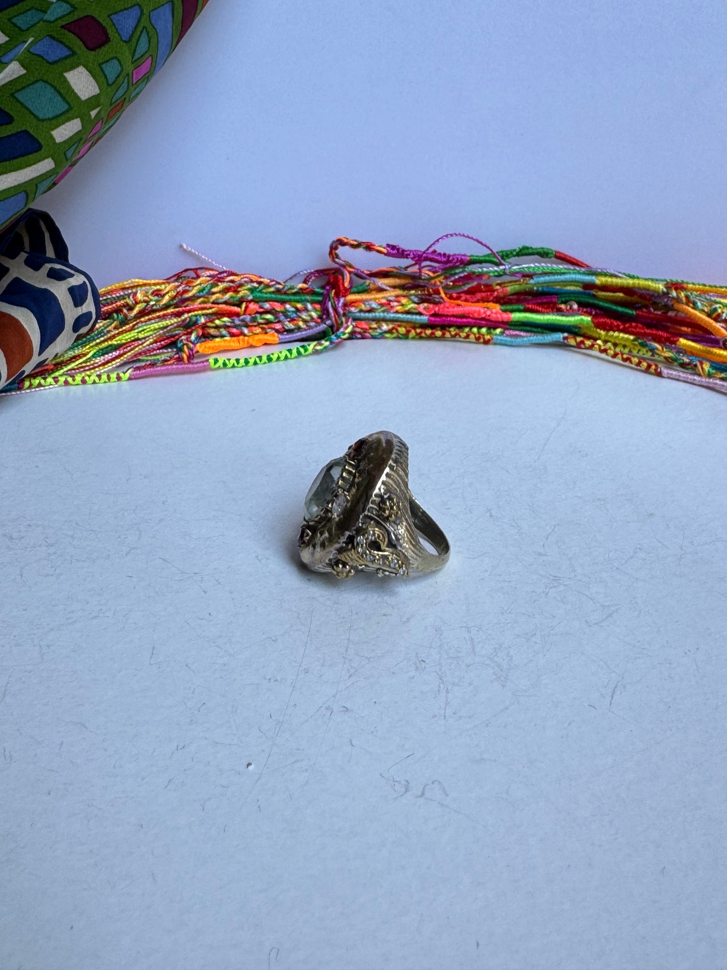 Anello design vintage misura 20