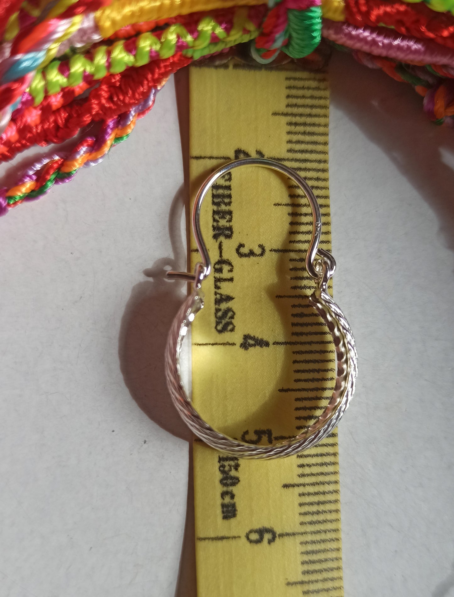 Kleine Creolen aus 925er T11-Silber