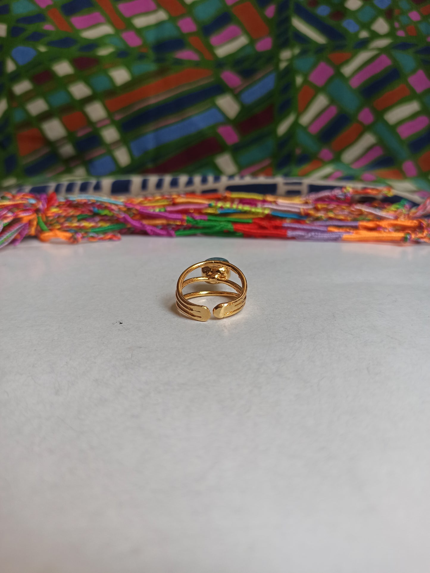 Himmlischer goldener Ring 2