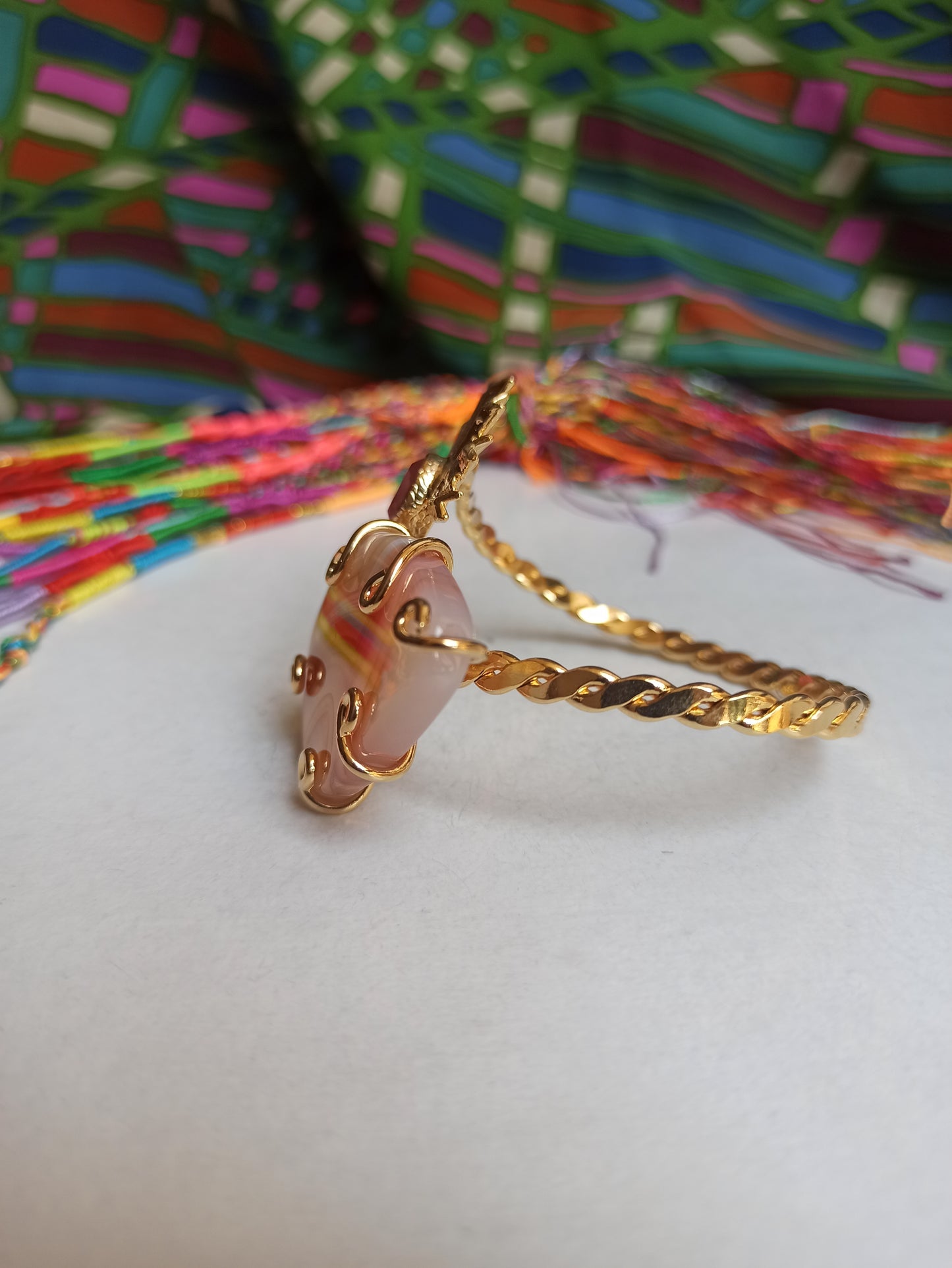 Bracciale mezzo sole rosa