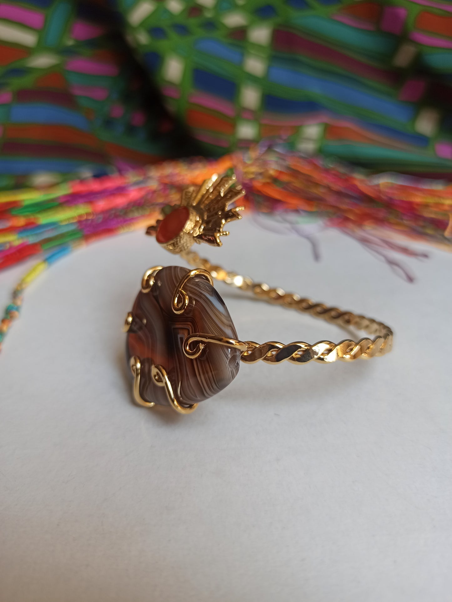 Bracciale mezzo sole arancione