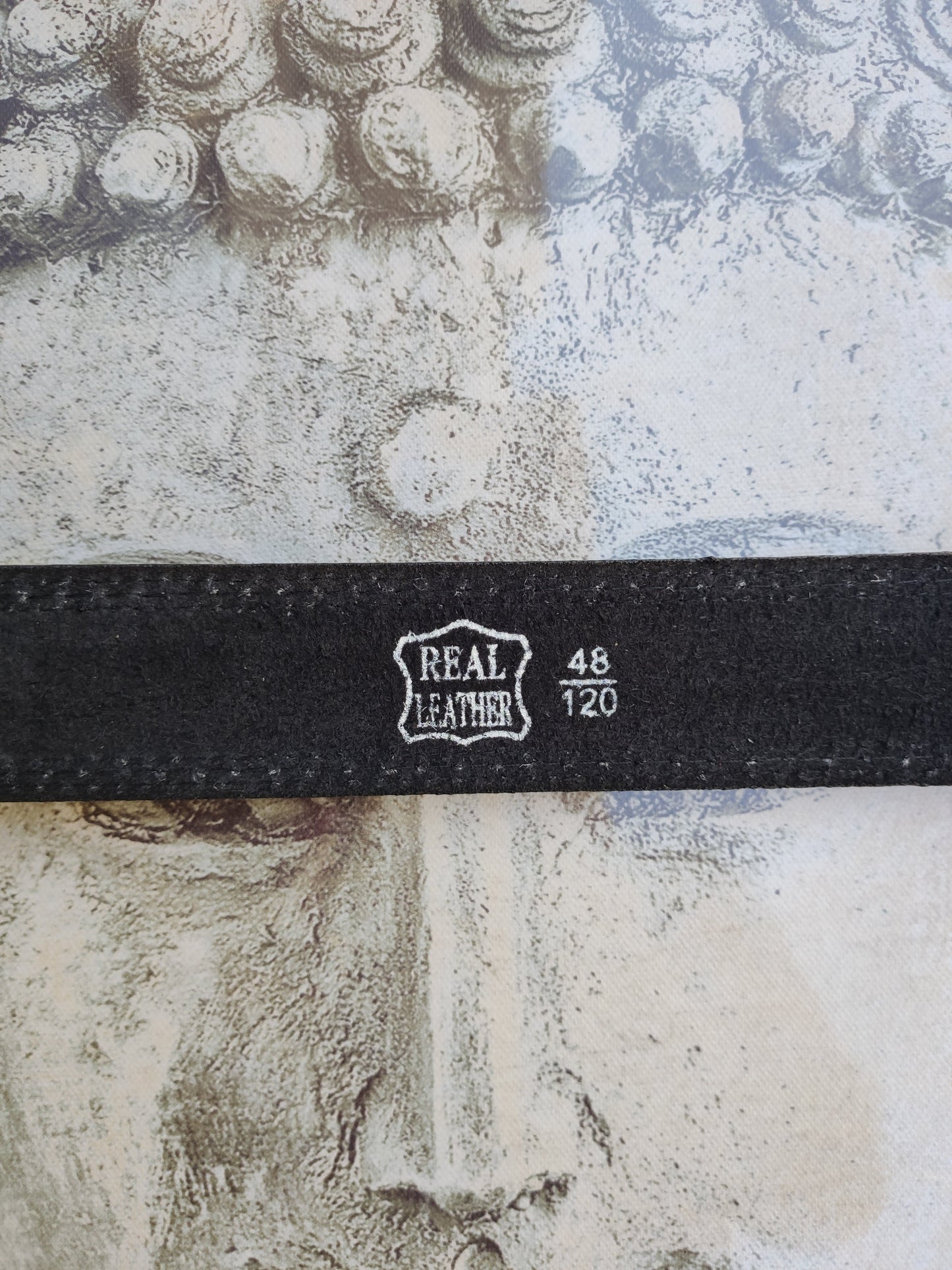 Grauer Ledergürtel für Herren, Gürtel aus echtem Leder, 135 cm