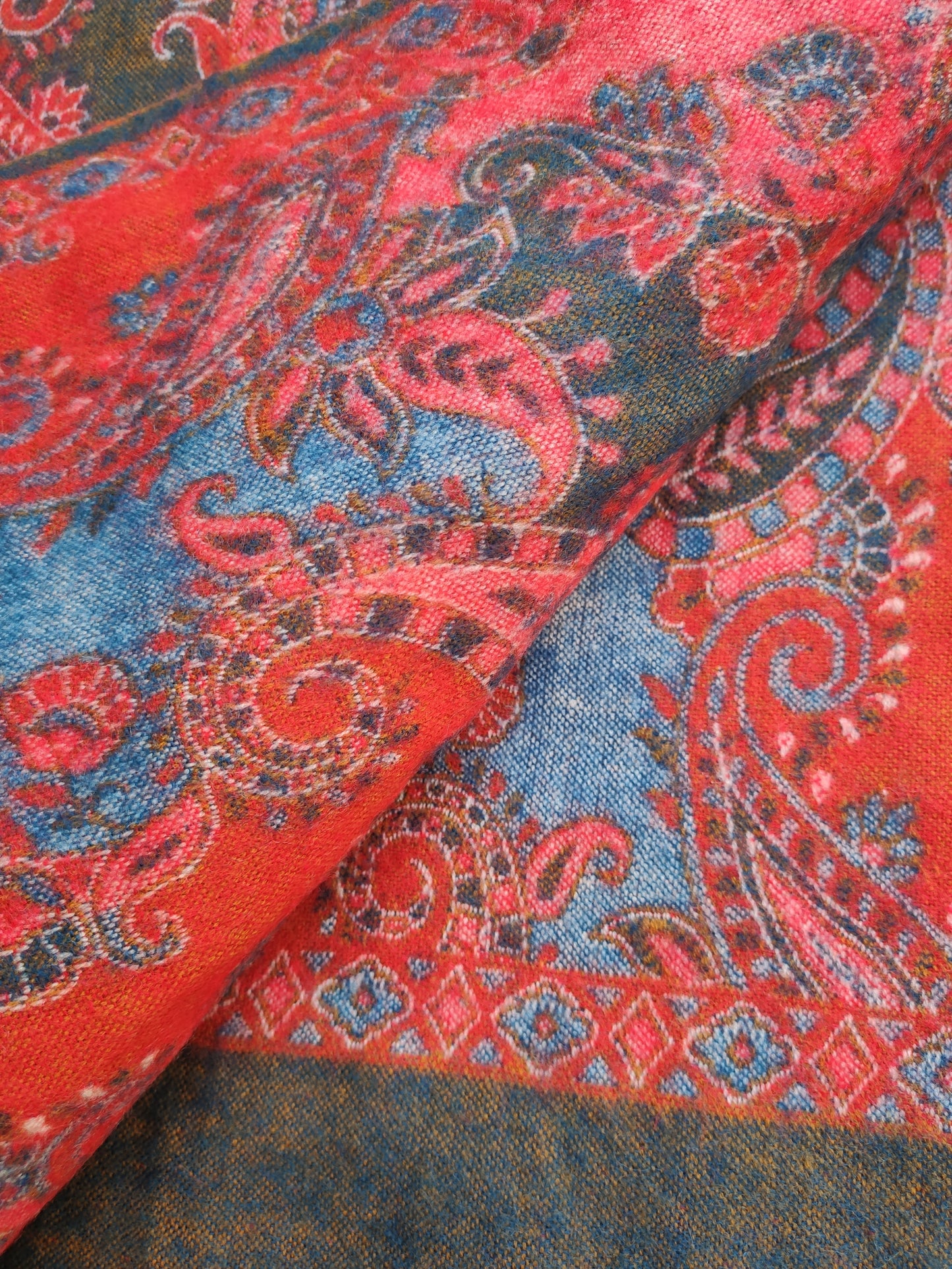 Warm Tibet Yak Wool Blanket Pashmina Shawl 18R