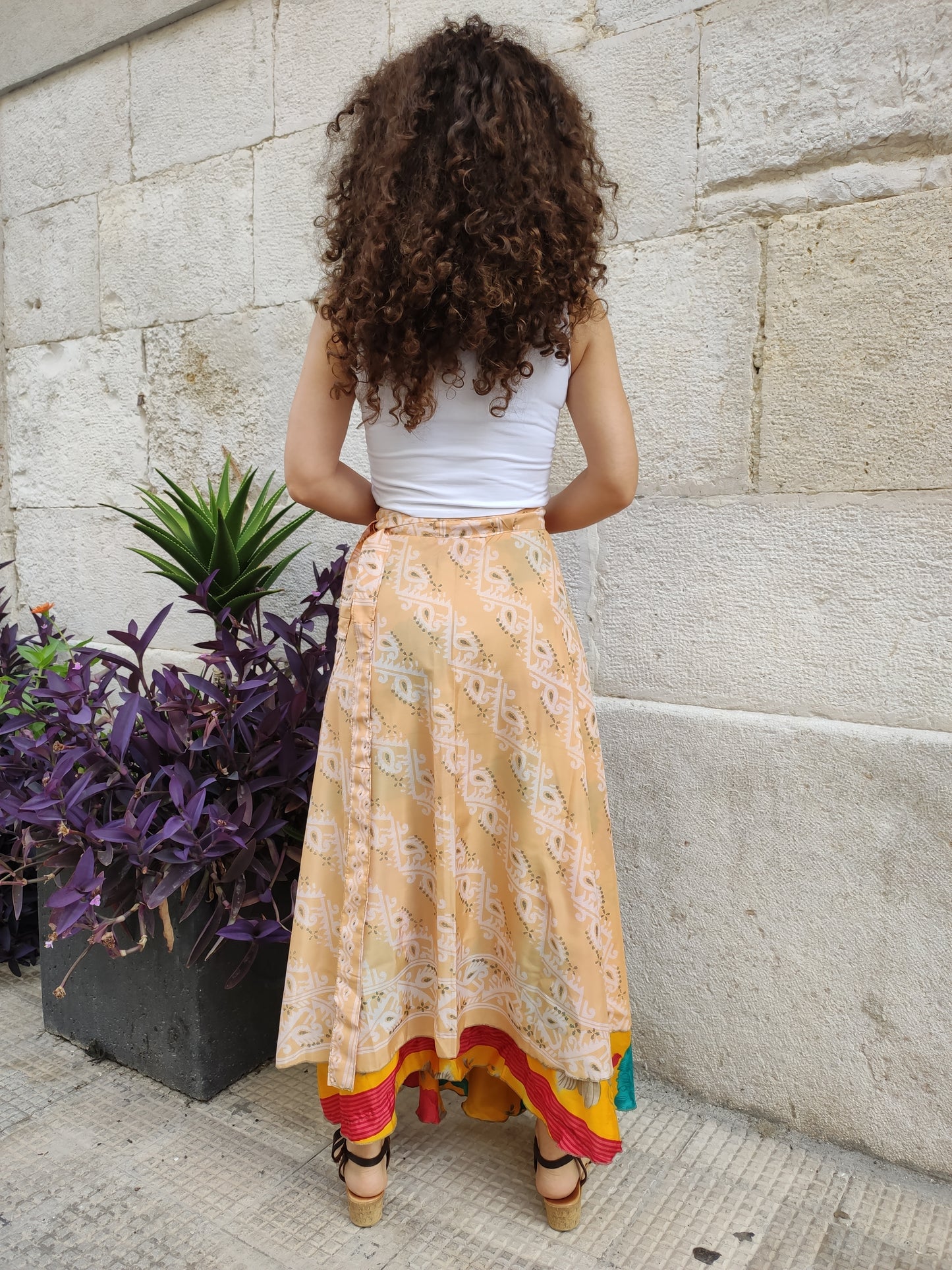 Doppelseitiger Radtaschenrock 109NG