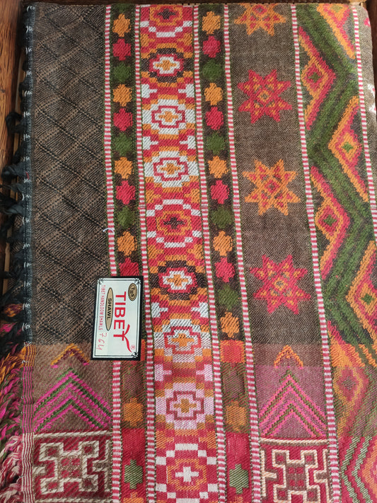 Pashmina shawl blanket warm Yak wool Tibet 50R