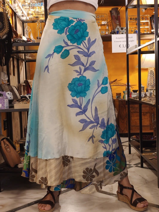 Gonna portafoglio ruota double-face 332F Difettata