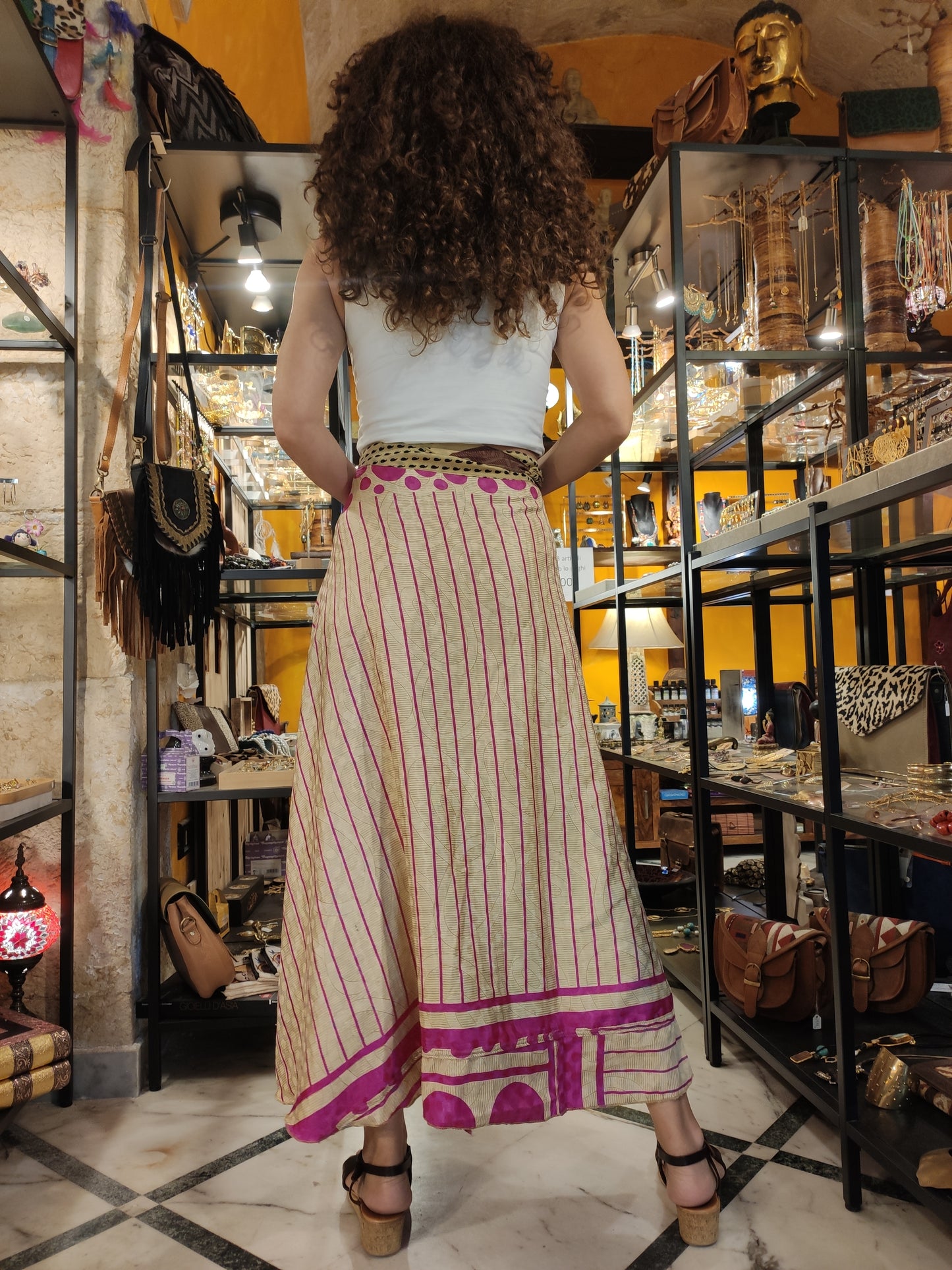 Doppelseitiger Radtaschenrock 109NG