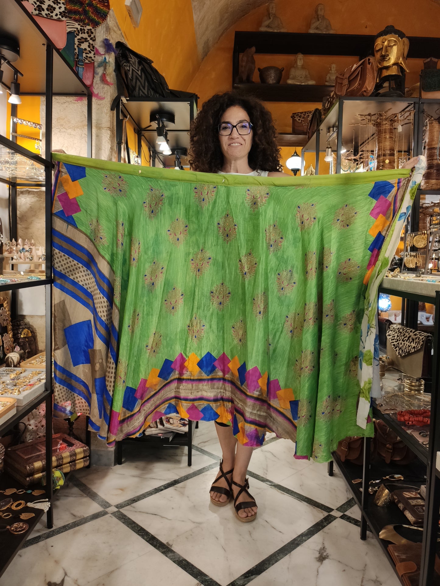 Doppelseitiger Radtaschenrock 109NG