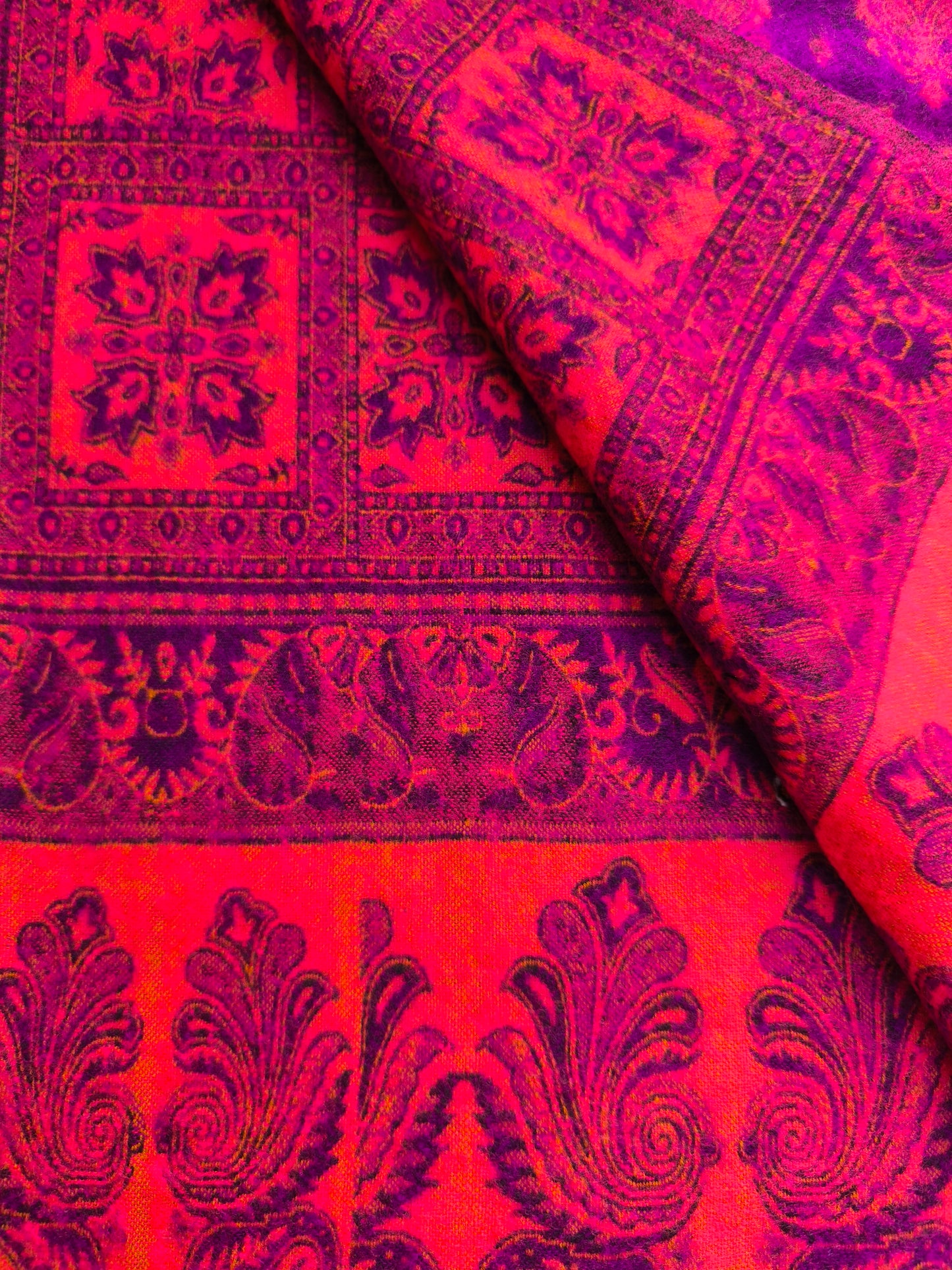 Warm Tibetan Yak Wool Shawl Scarf Stole Pashmina Blanket 15A