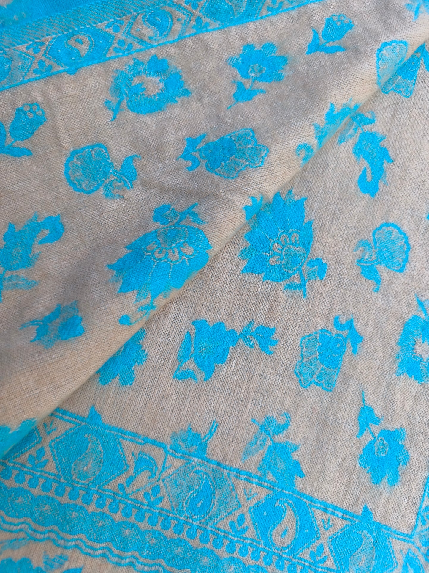 Scialle sciarpa stola Pashmina coperta lana di Yak calda Tibet 42A