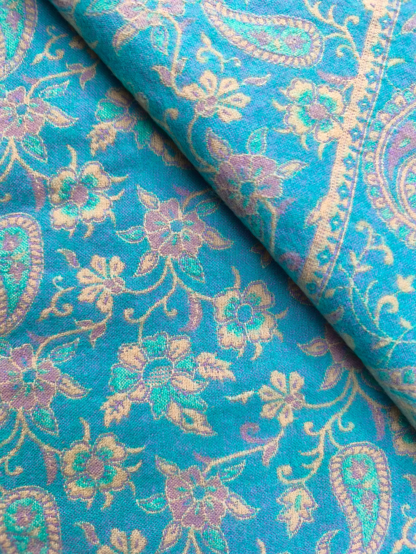 Warm Tibetan Yak Wool Shawl Scarf Stole Pashmina Blanket 59A