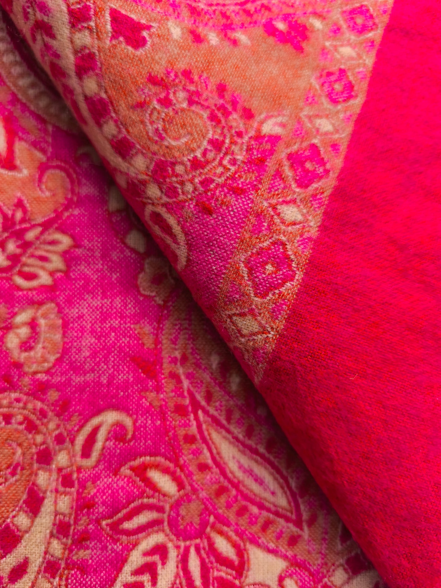 Warm Yak Wool Pashmina Shawl Scarf Stole Blanket Tibet 62A