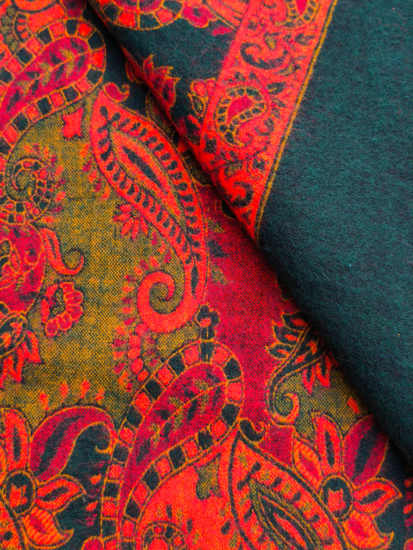 Scialle sciarpa stola Pashmina coperta lana di Yak calda Tibet 68A