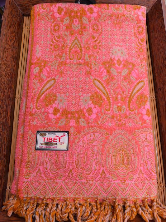Warmer tibetischer Yak-Wollschal, Stola, Pashmina-Decke, 75A