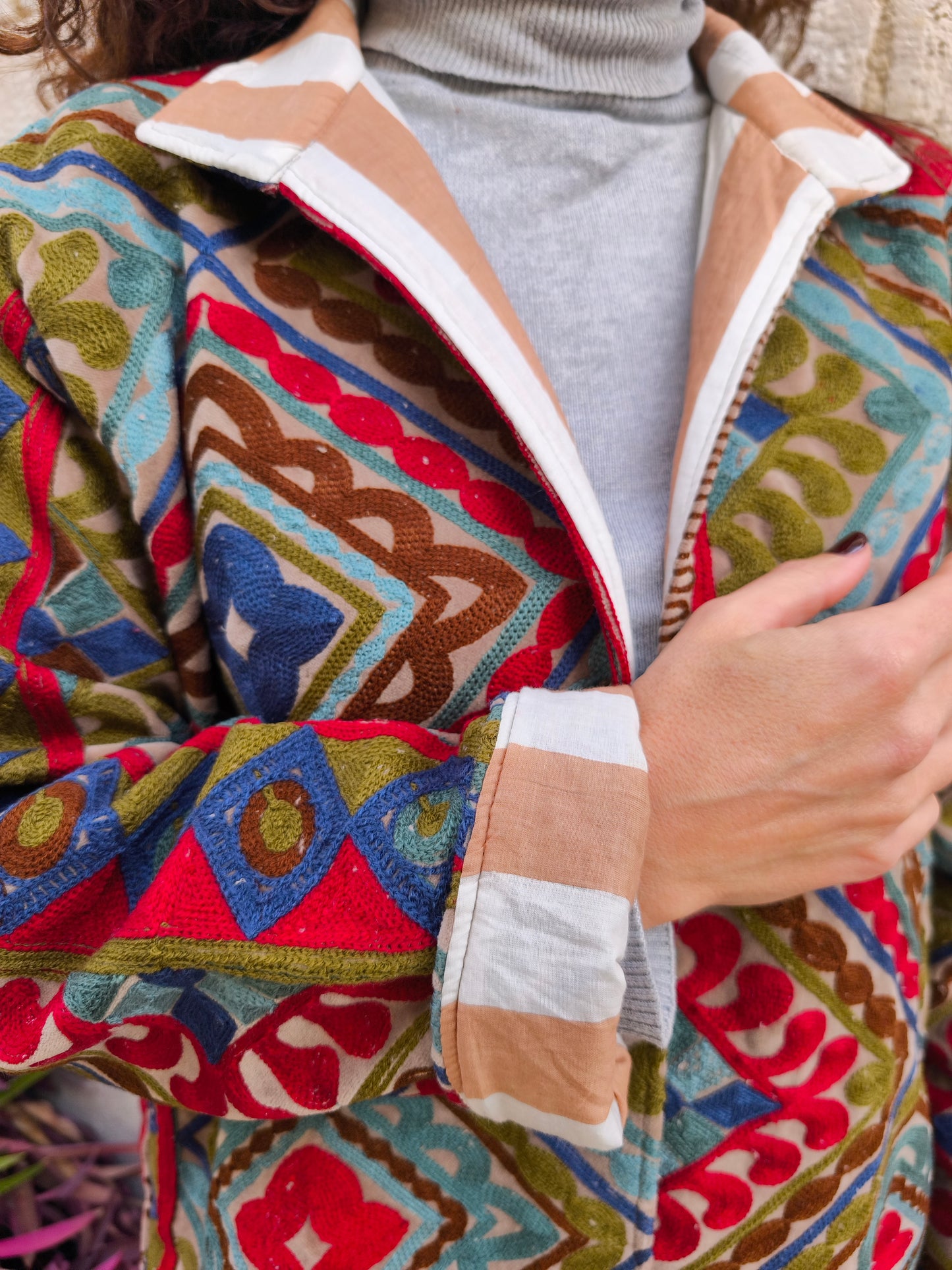 Suzani India Samtjacke 1