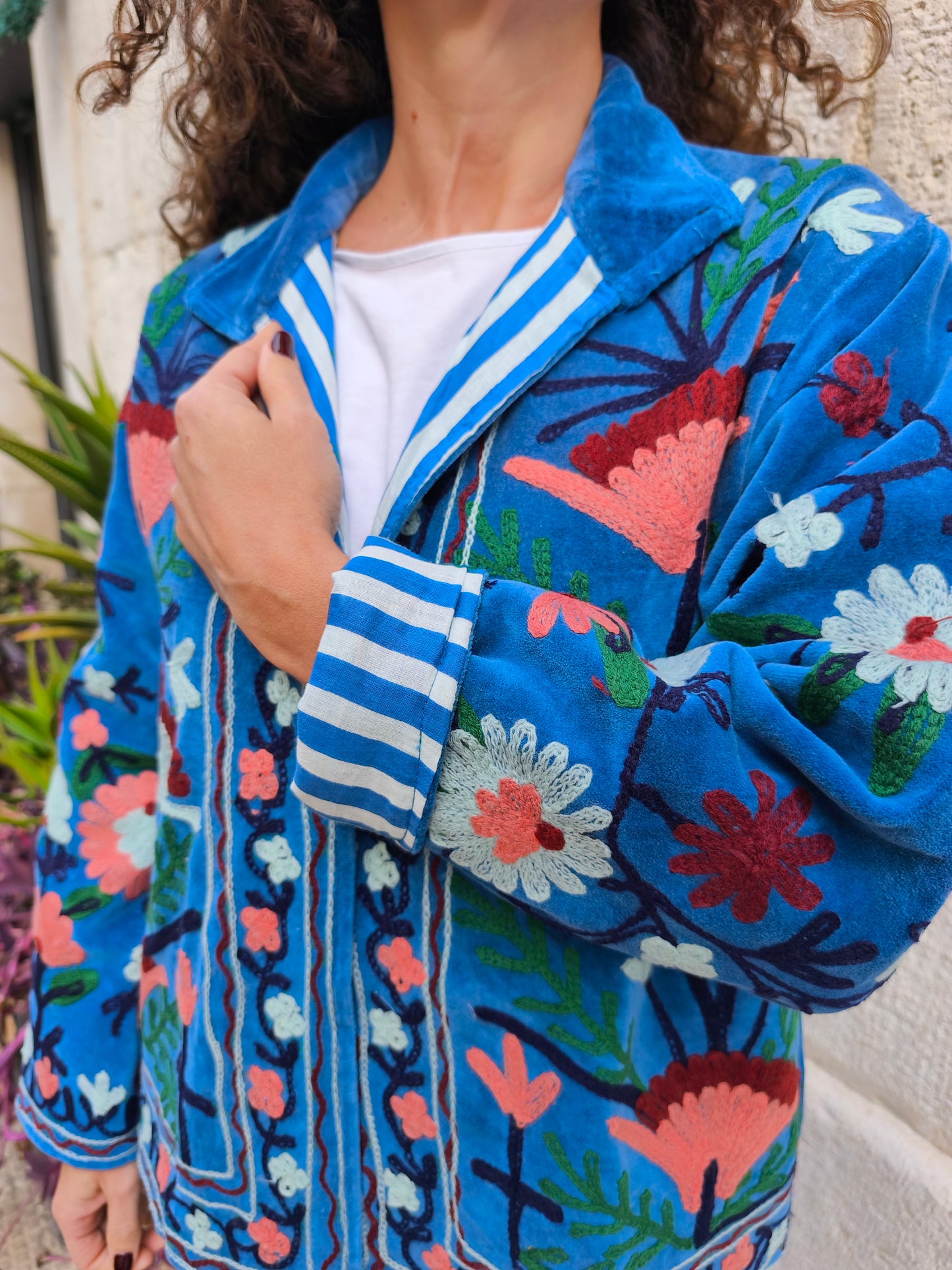 Suzani India Samtjacke 4