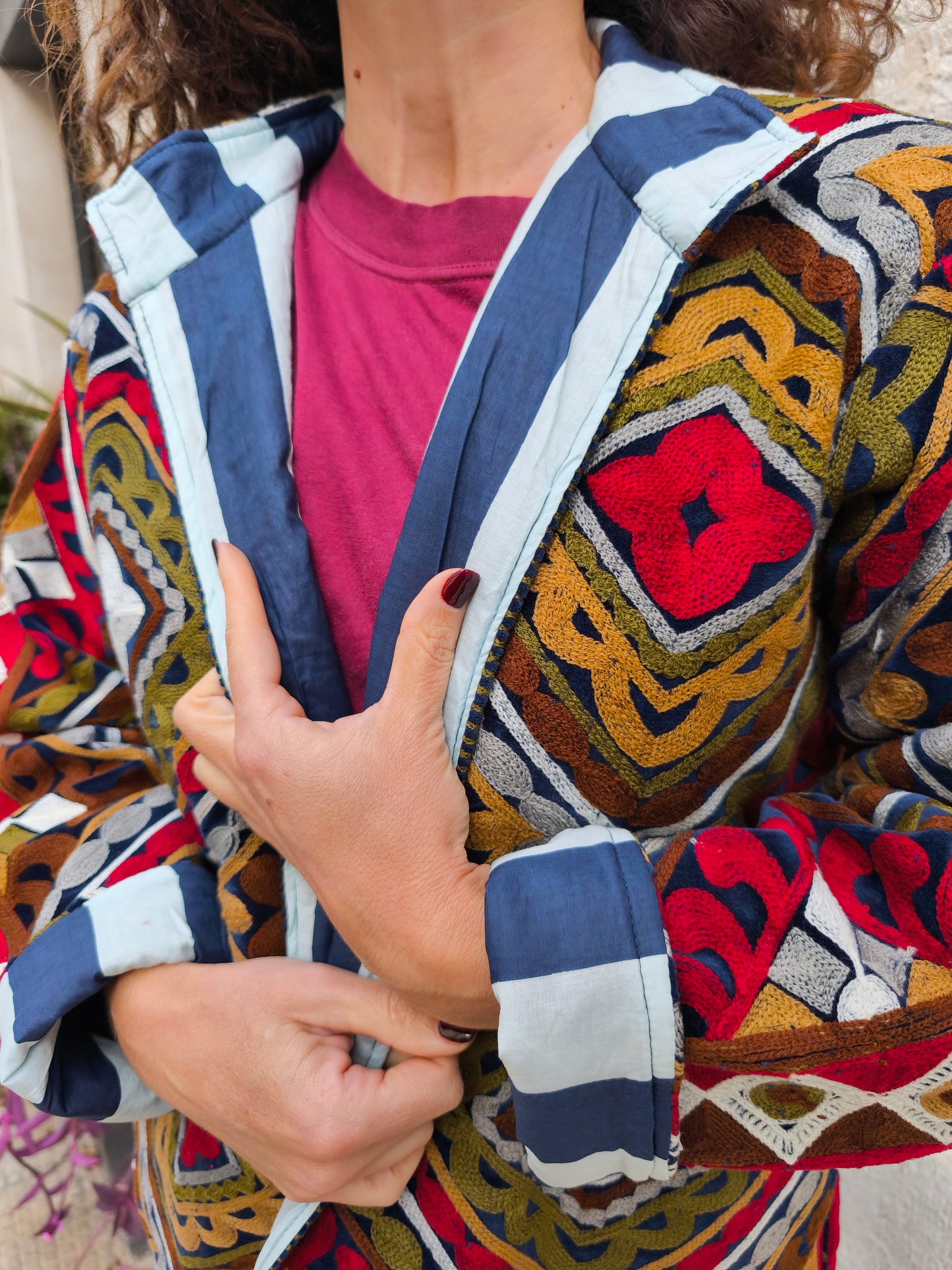 Suzani India Samtjacke 10