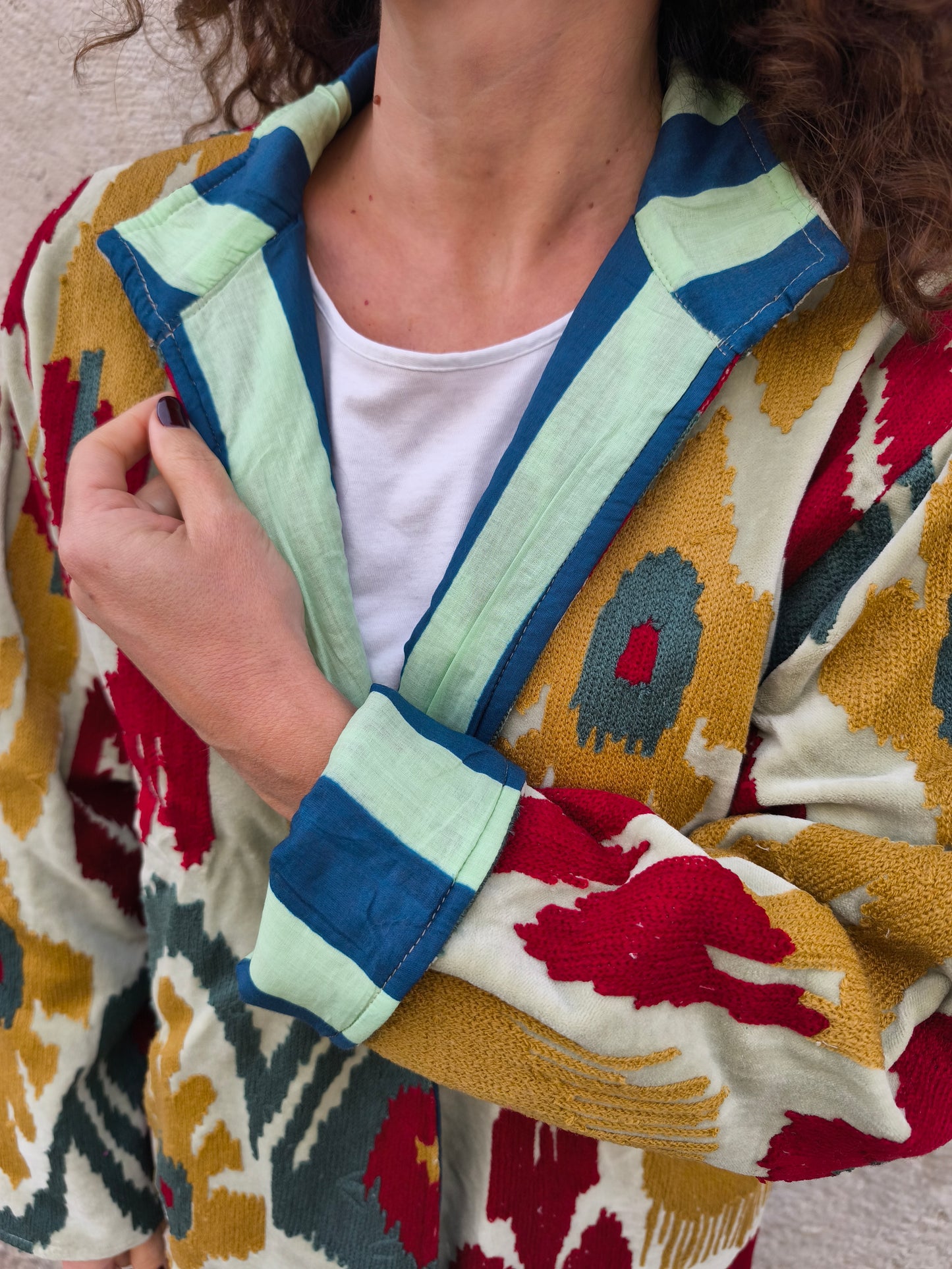 Suzani India Samtjacke 24