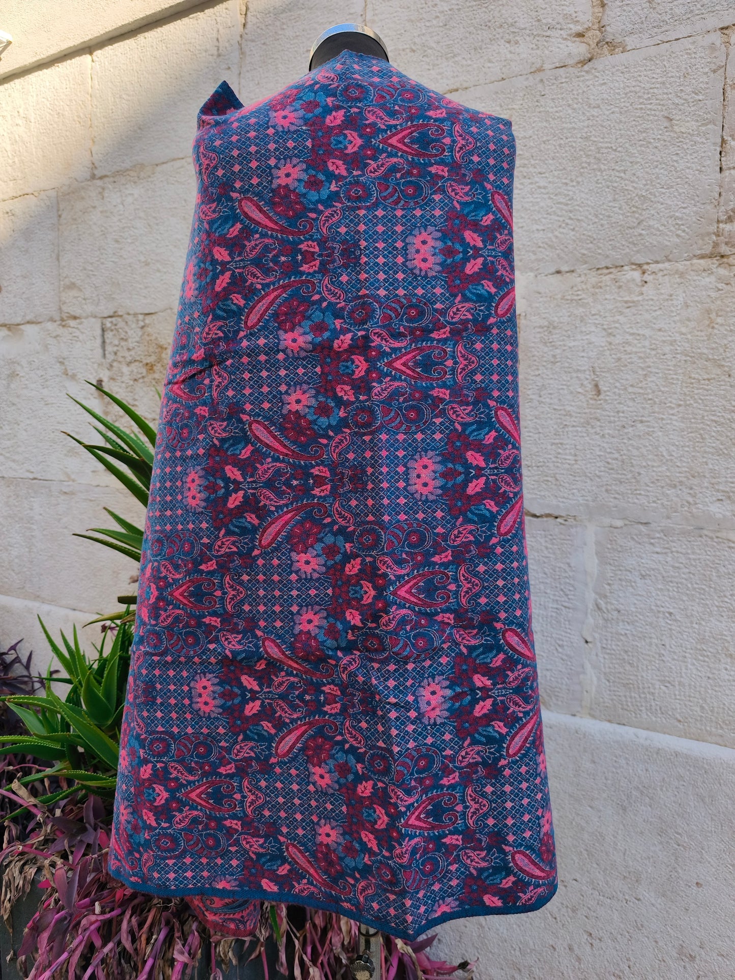 Scialle sciarpa stola Pashmina coperta lana di Yak calda Tibet 31B