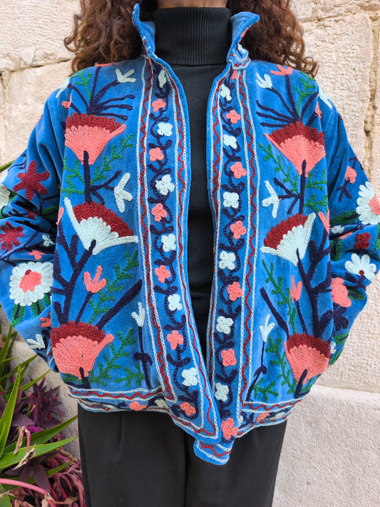 Giacca Velluto Suzani India 33S