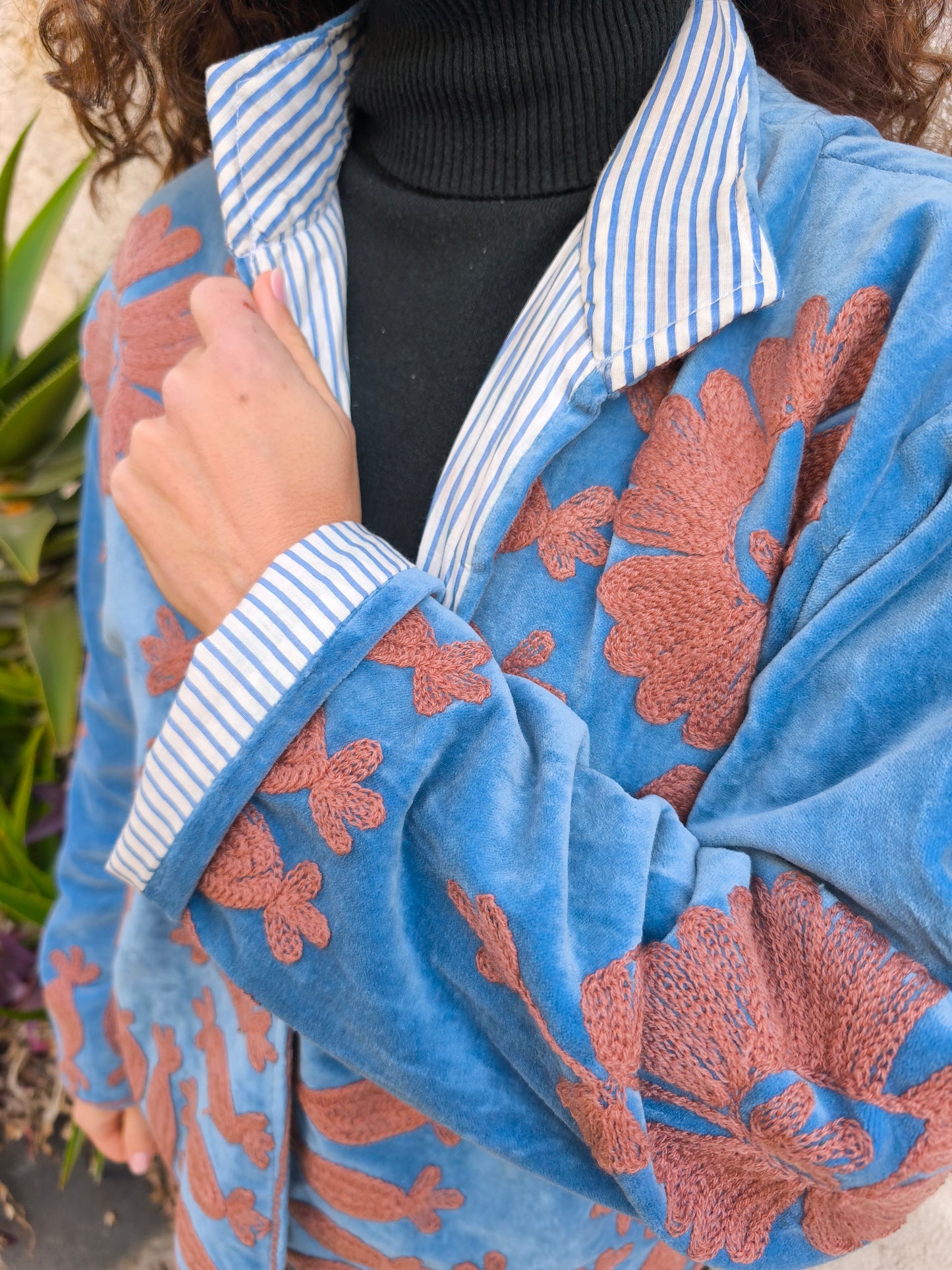 Giacca Velluto Suzani India 37S