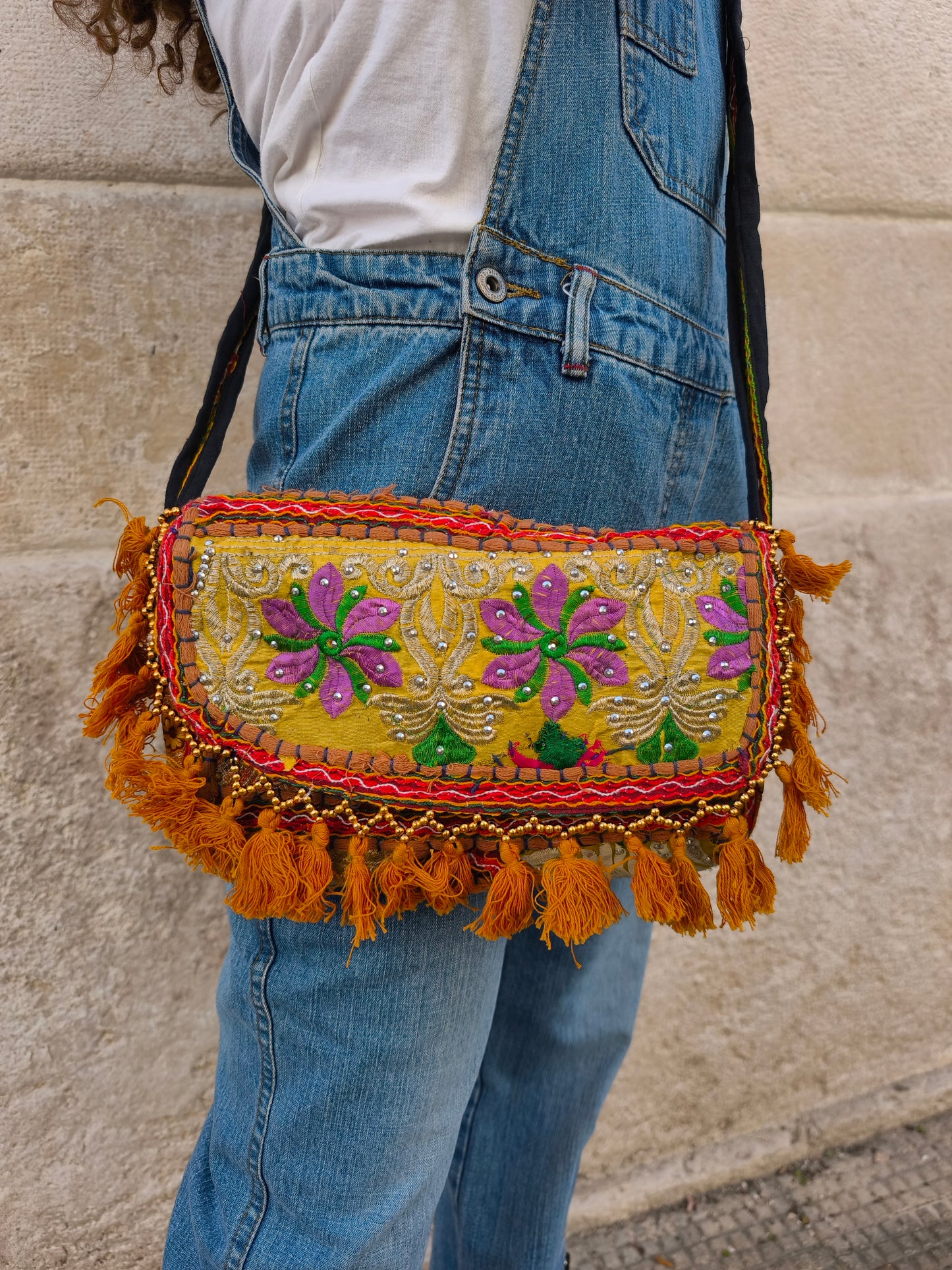 Borsa pochette fatta a mano India