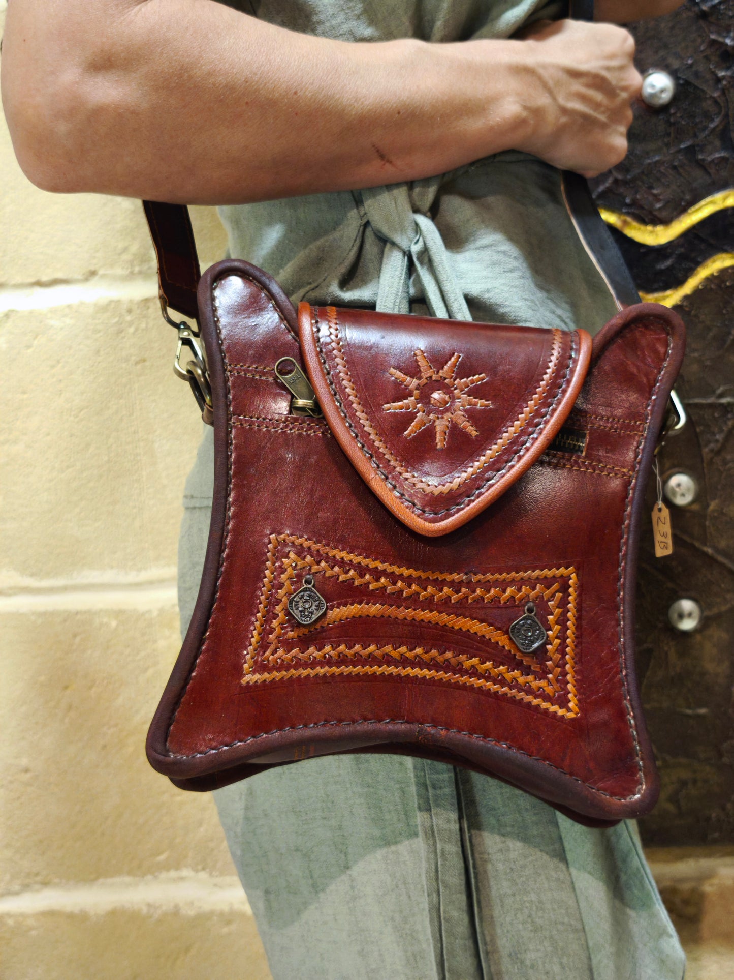 Borsa cuoio pelle 23B