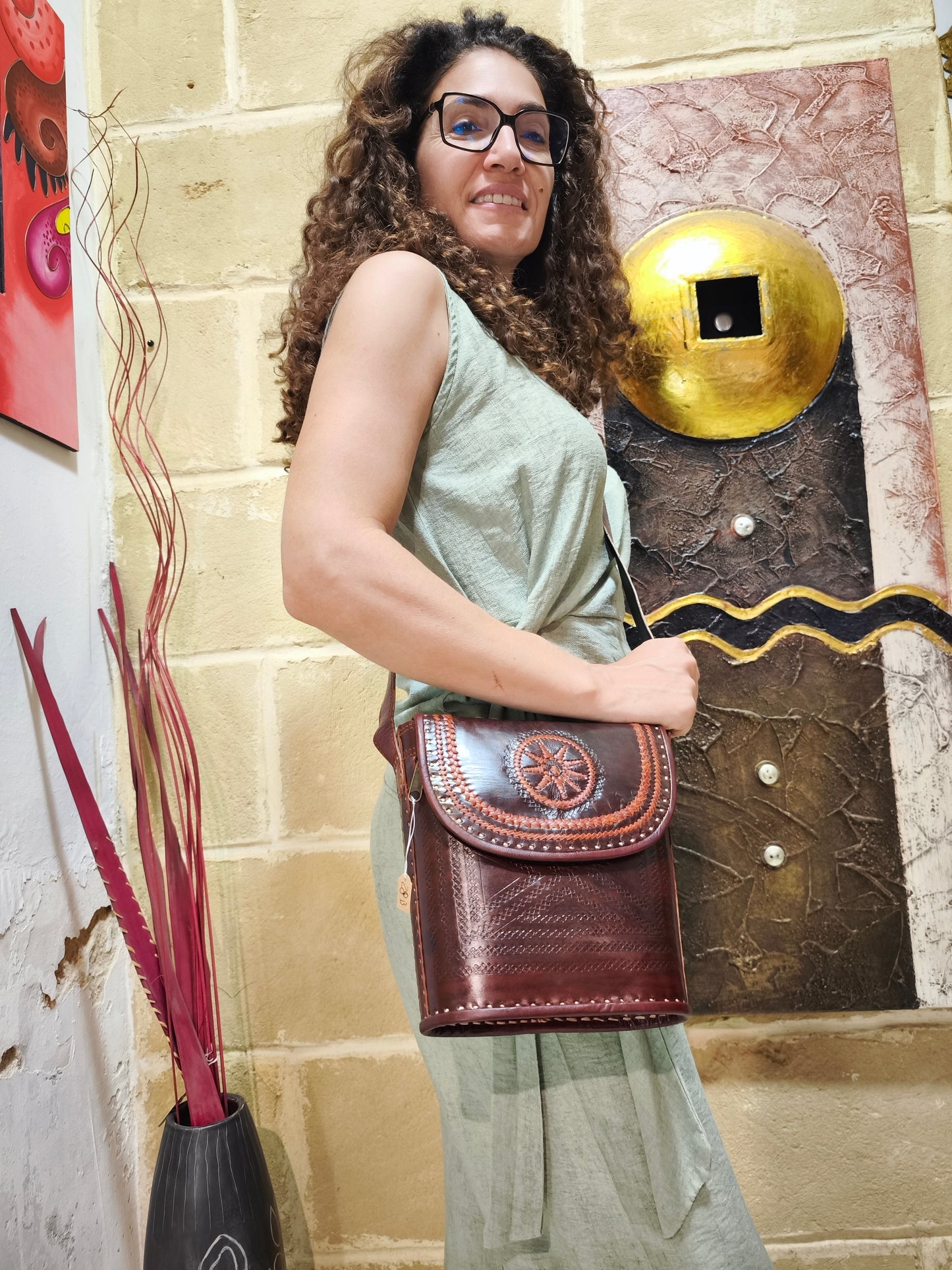 Borsa cuoio pelle 28B