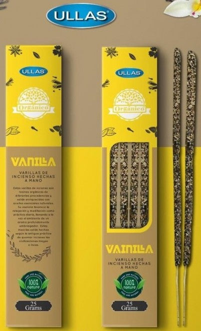 Incenso Organico Ullas 25 grammi smudge sticks