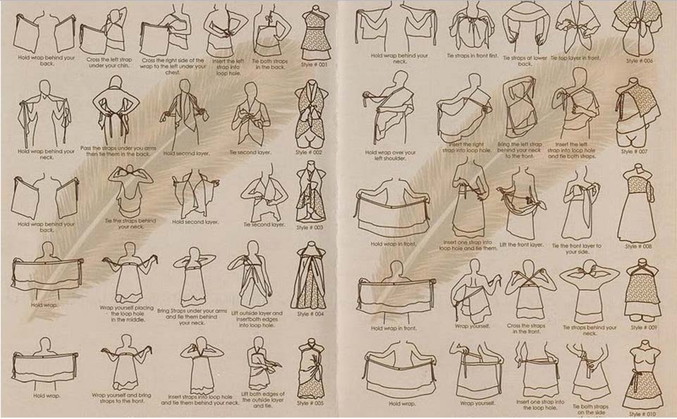 Reversibler Radtaschenrock 138PO