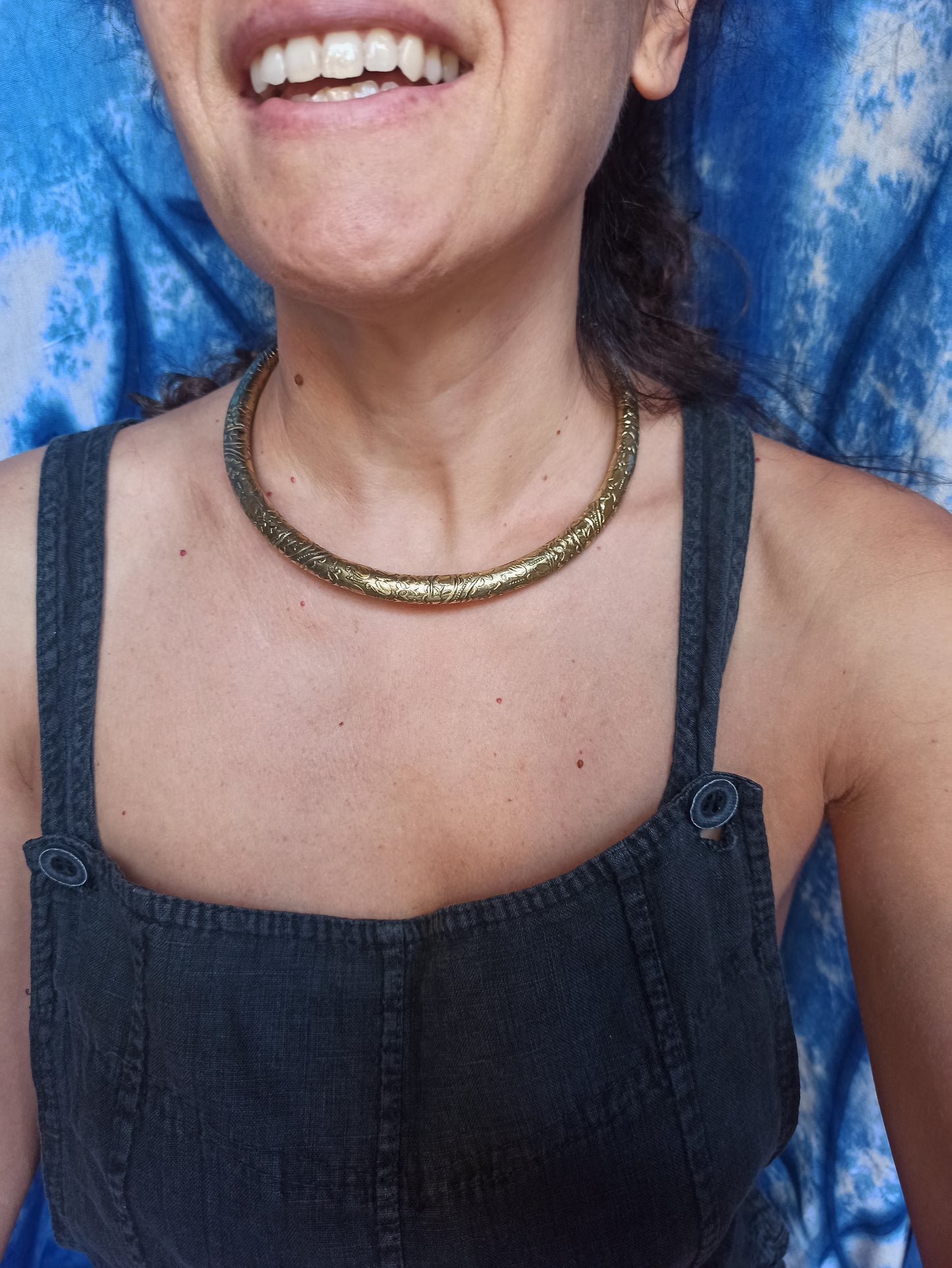 Goldener Parkkragen mit Enten